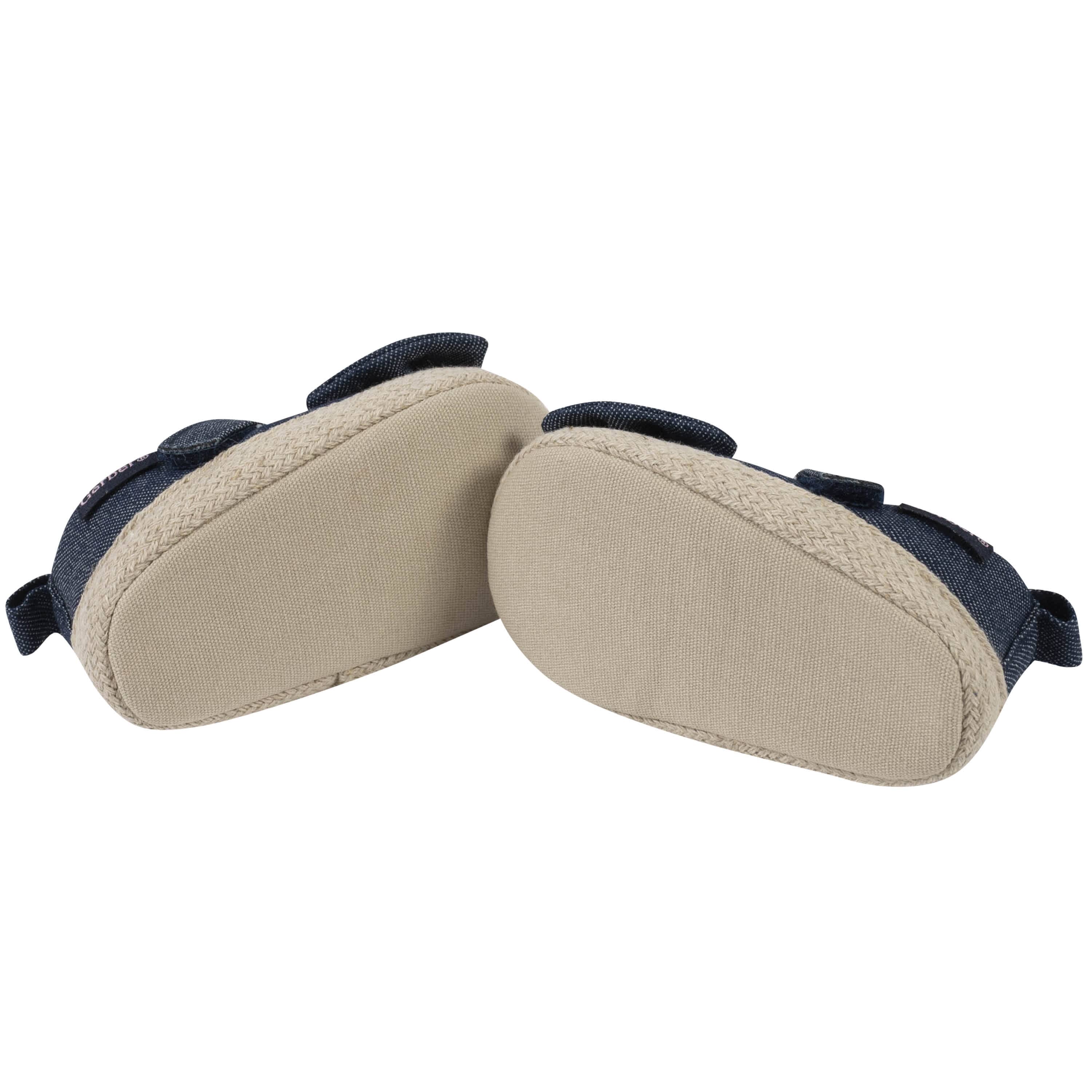 Baby Girls Navy Chambray Shoes - Image 5