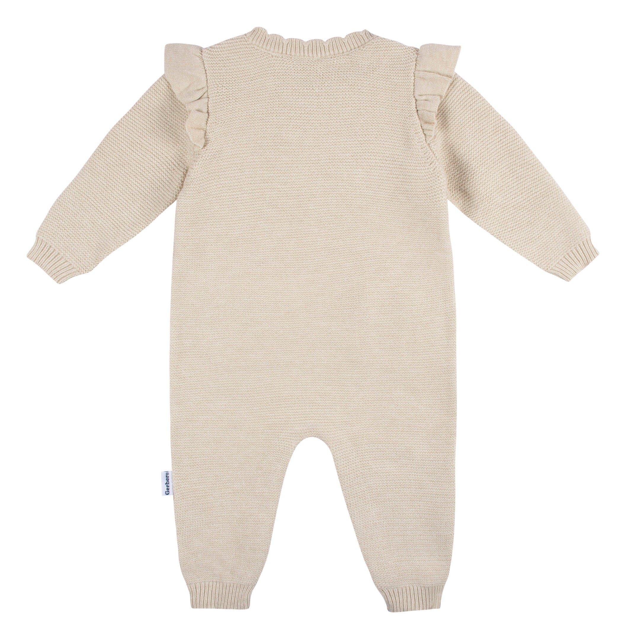 Baby Girls Deer Sweater Knit Romper - Image 4