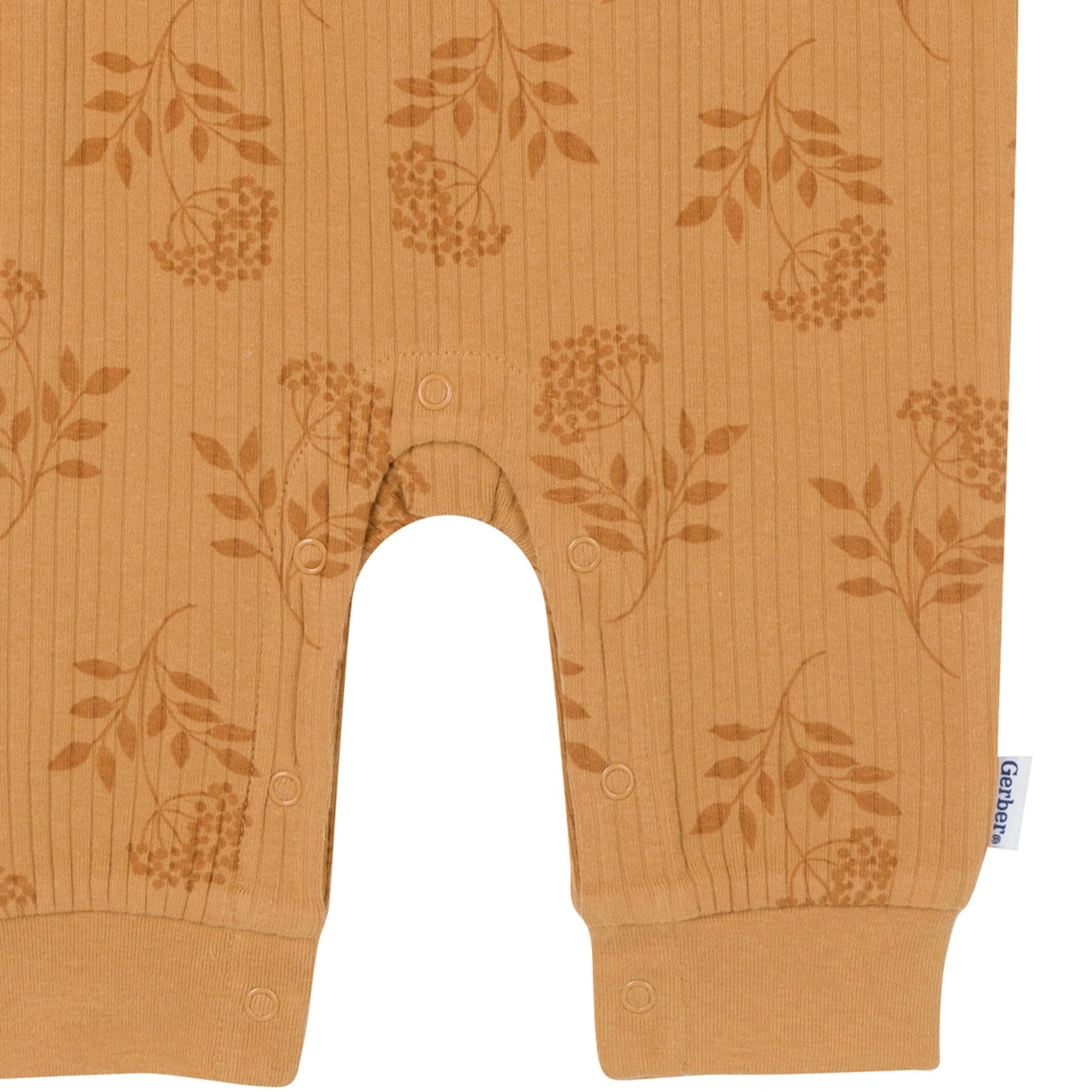 Baby Girls Flower Stamp Romper - Image 3