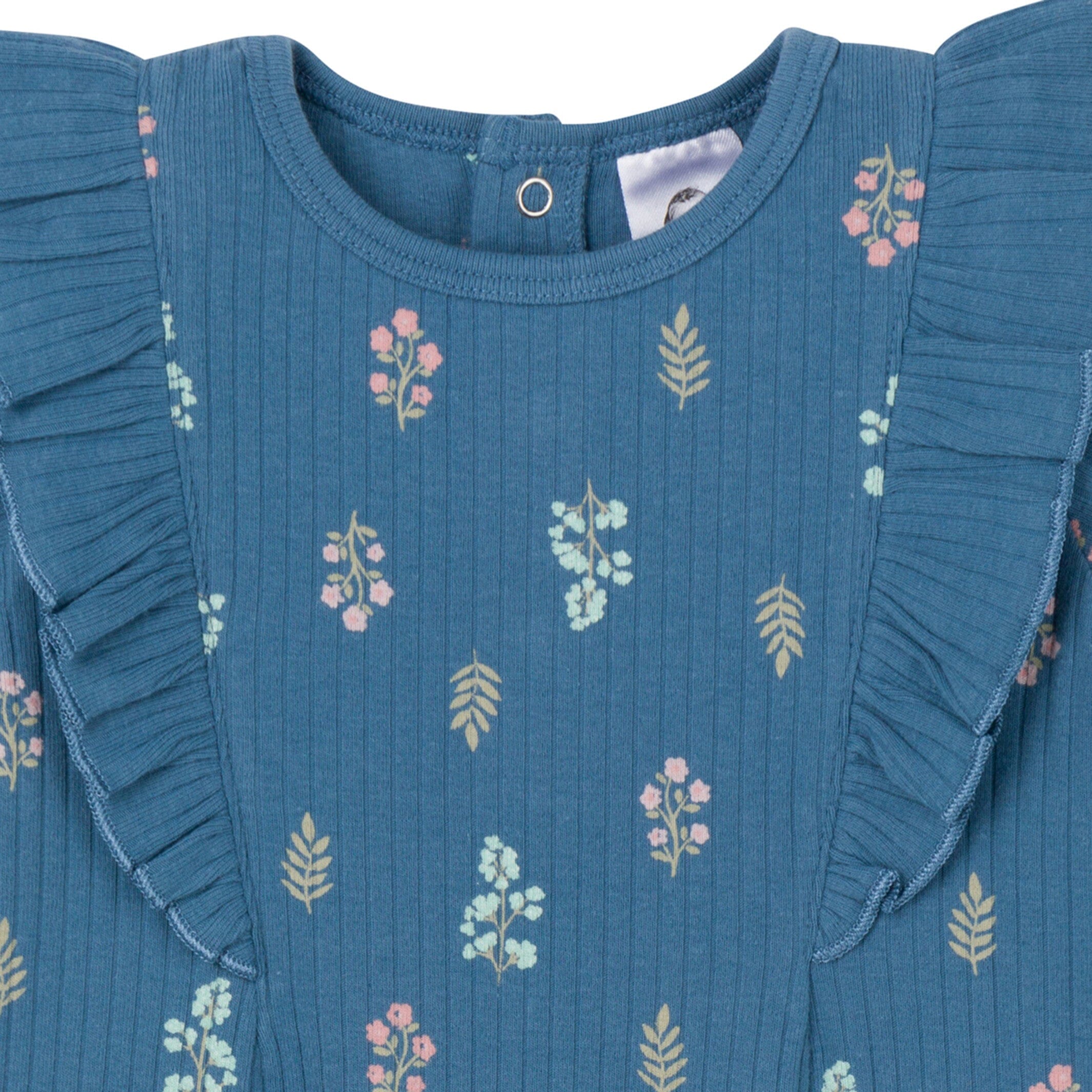 Baby Girls Garden Floral Romper - Image 4