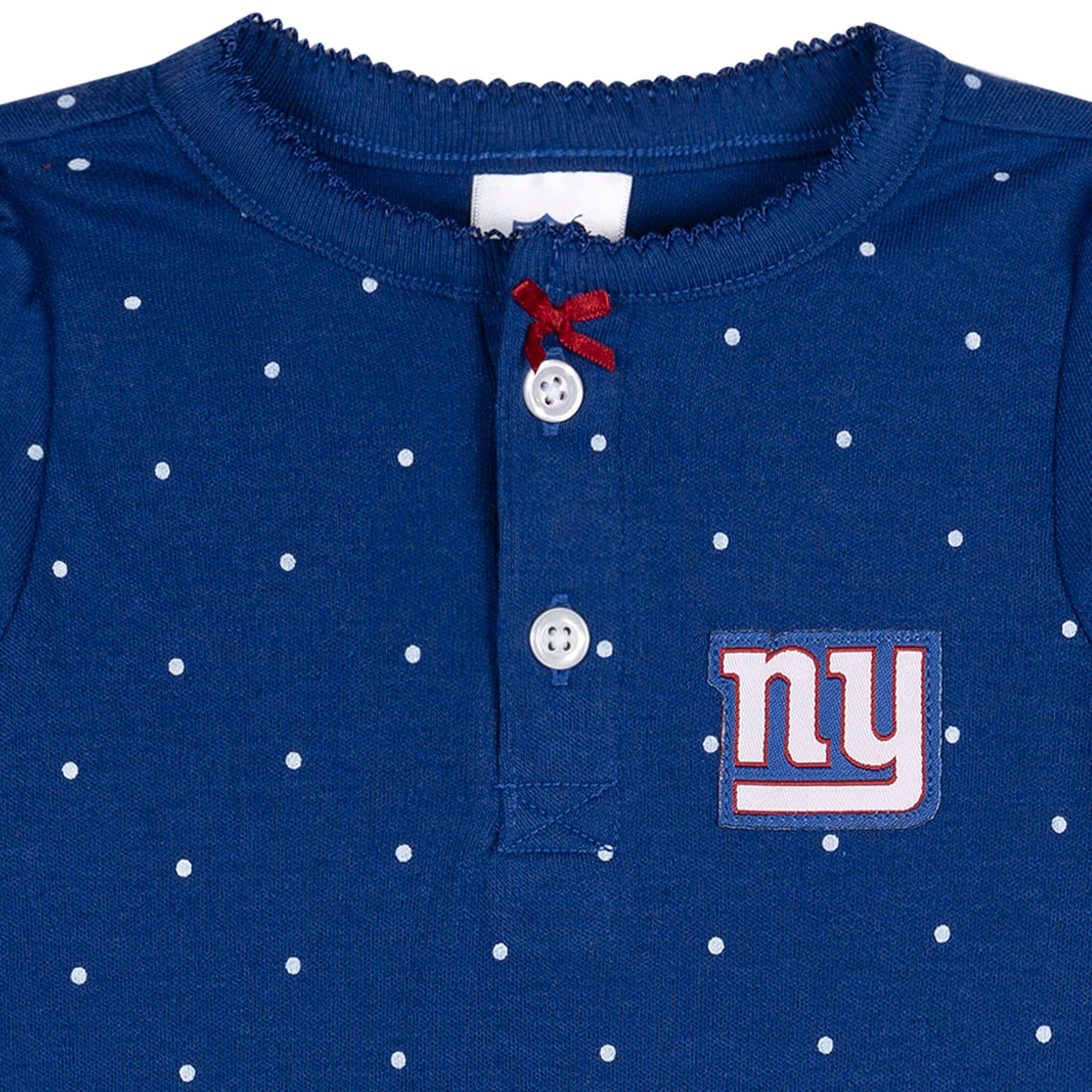 Baby Girls New York Giants Romper - Image 2