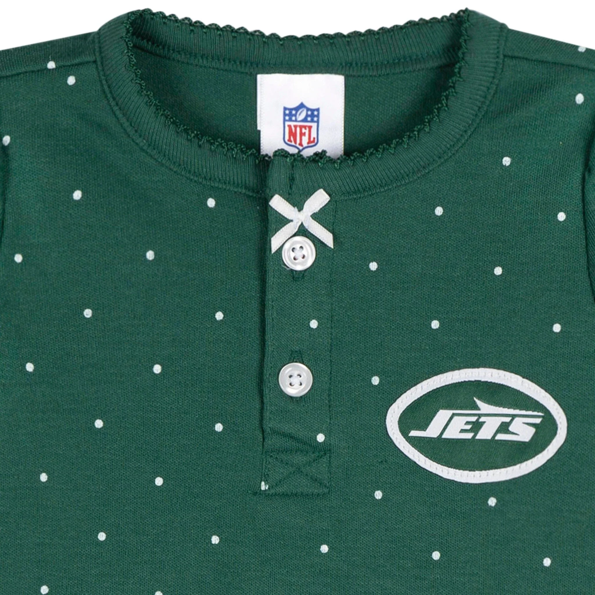 Baby Girls New York Jets Romper - Image 2