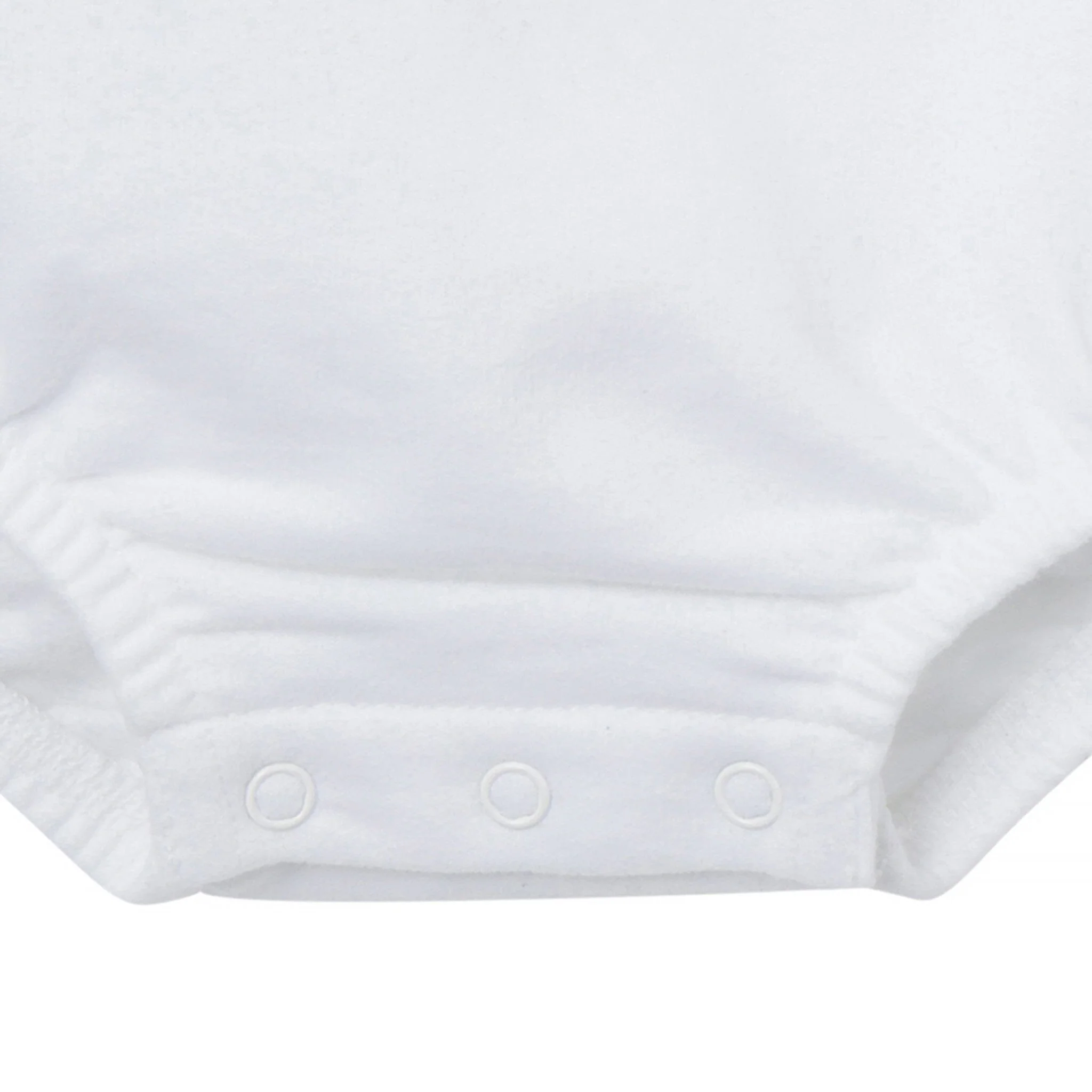 Baby Girls Main Character Sweatshirt Bubble Romper - Image 3