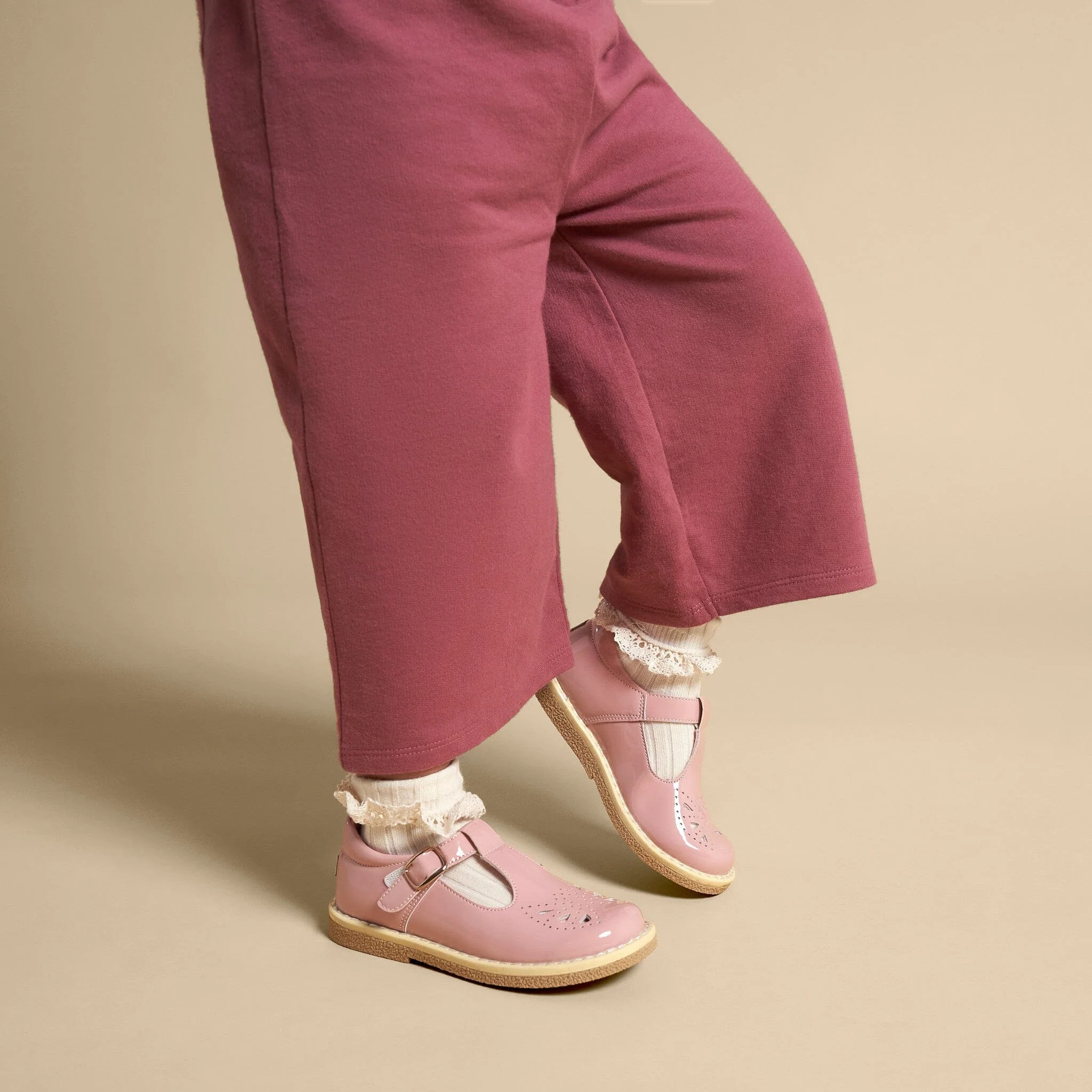 Infant & Toddler Girls Medium Pink Mary Jane Shoes - Image 3
