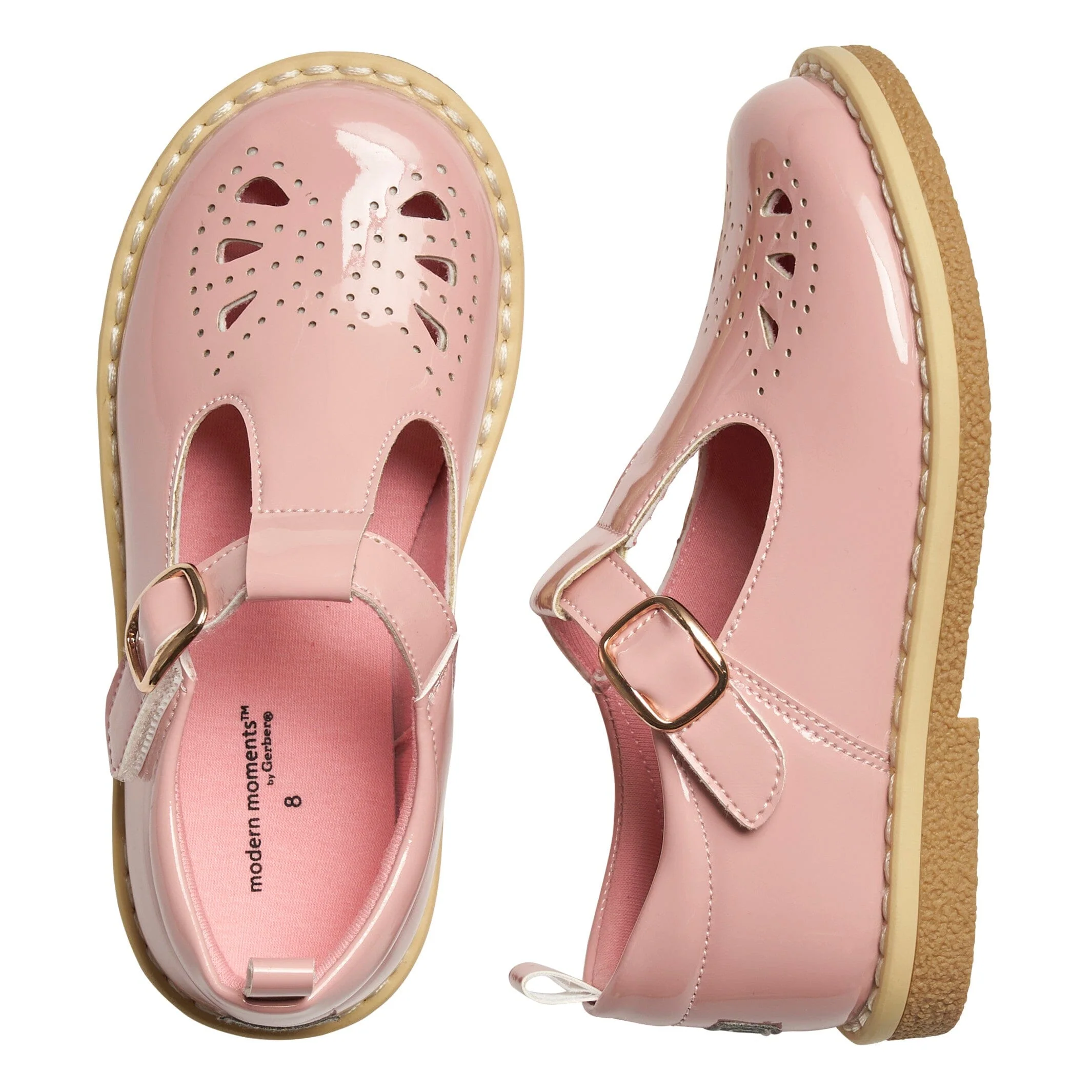 Infant & Toddler Girls Medium Pink Mary Jane Shoes - Image 4
