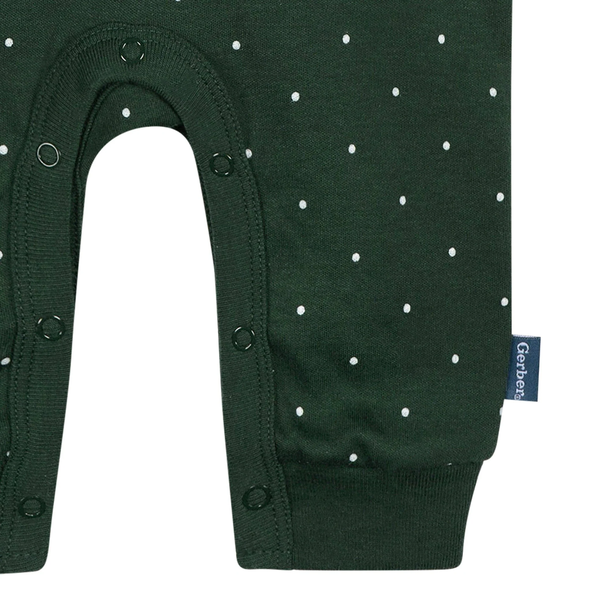 Baby Girls Green Bay Packers Romper - Image 4