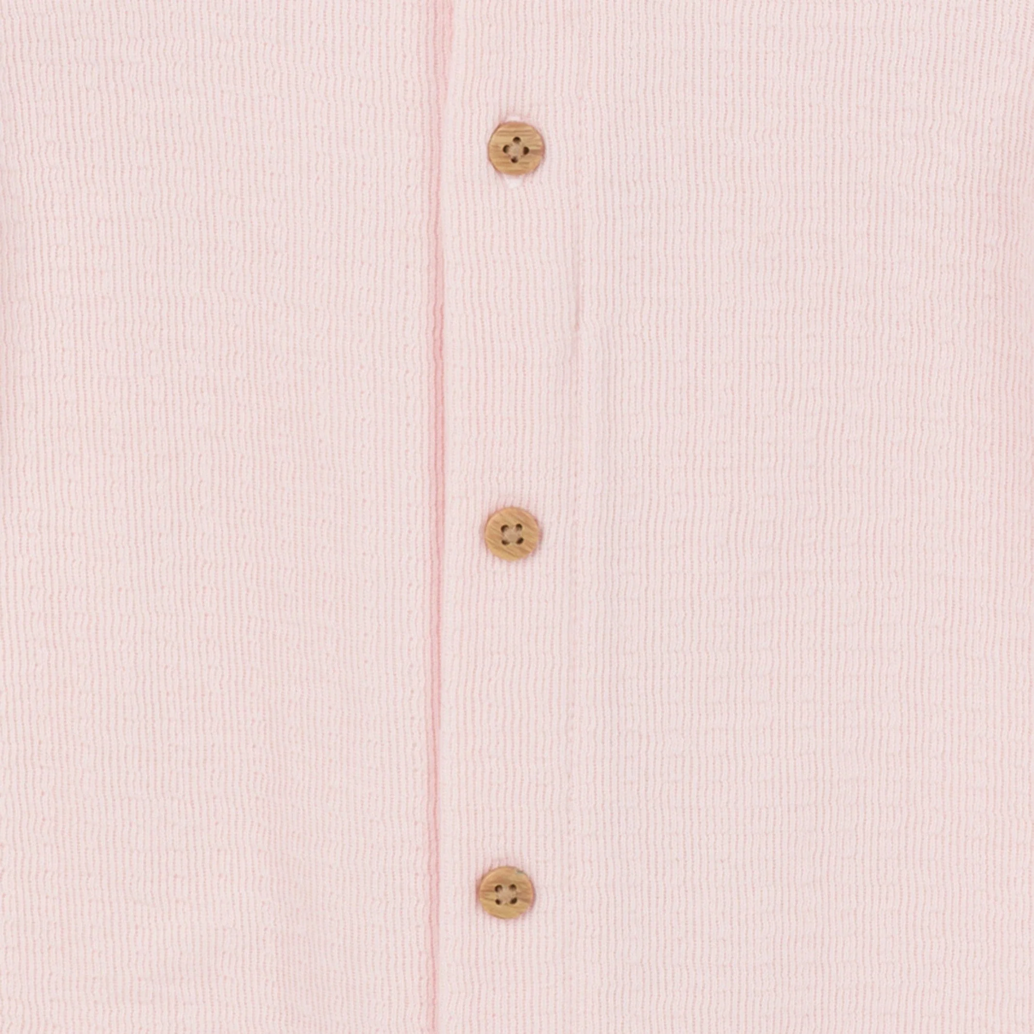 Baby Girls Pink Hooded Romper - Image 4