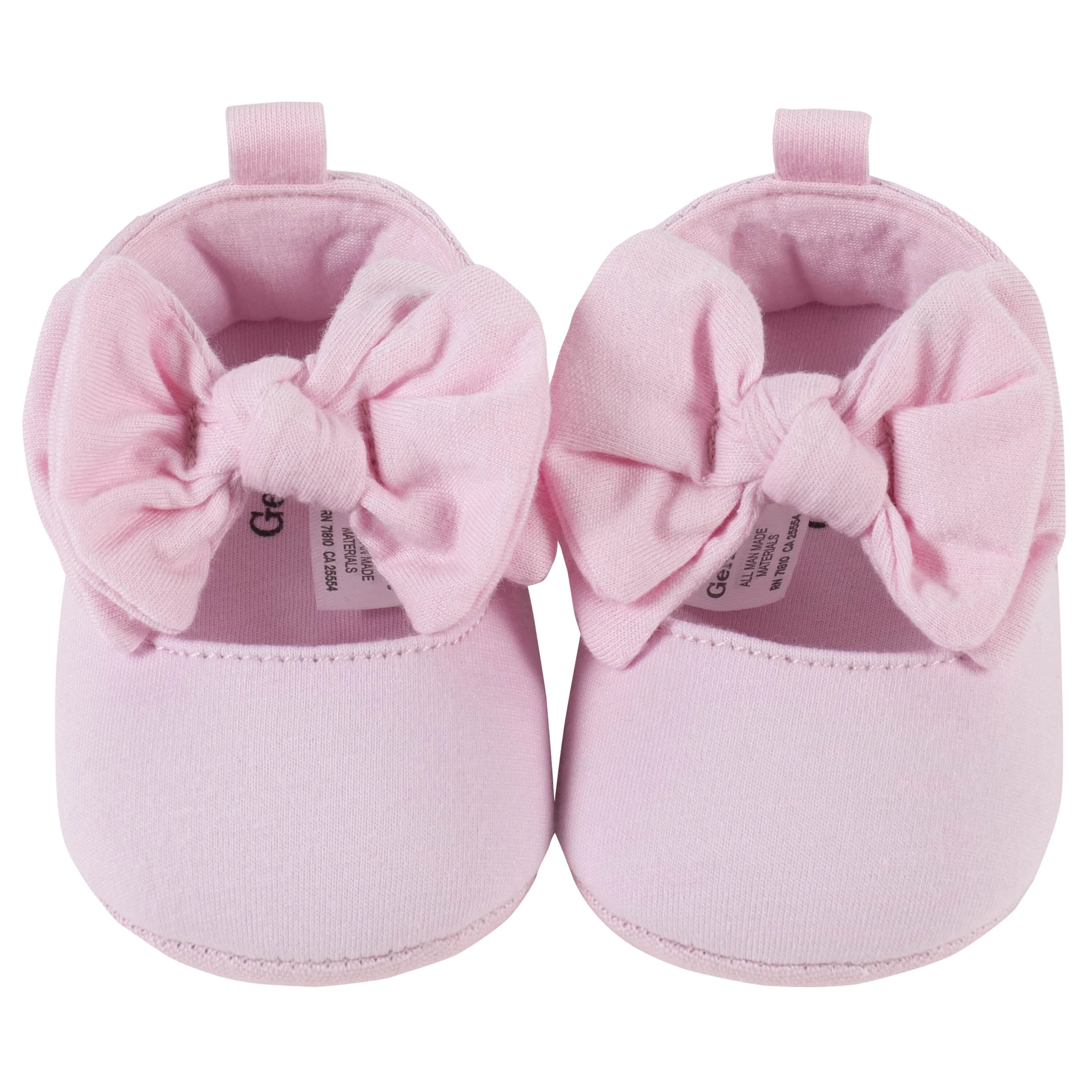Baby Girls Pink Slipper Shoes - Image 3