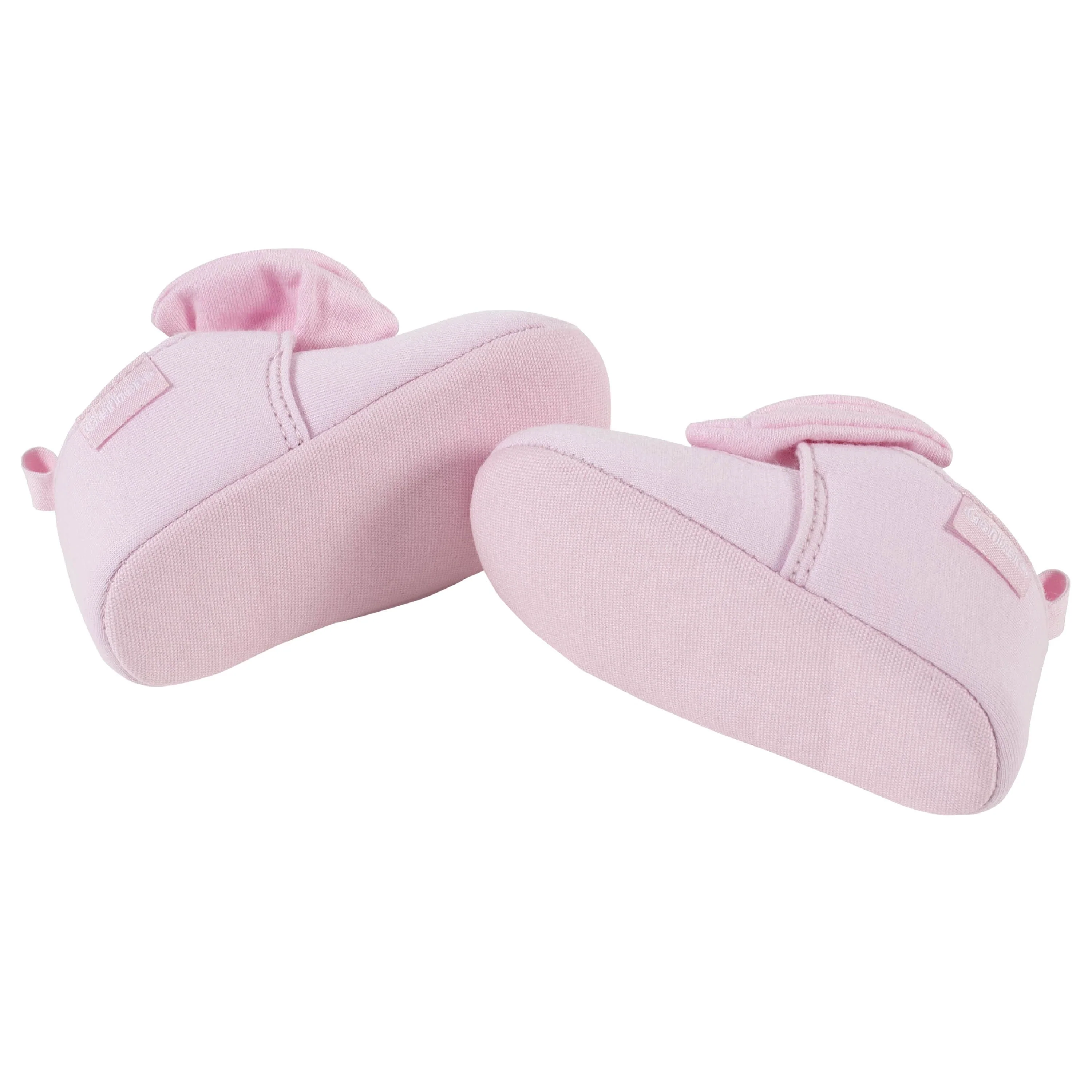 Baby Girls Pink Slipper Shoes - Image 4