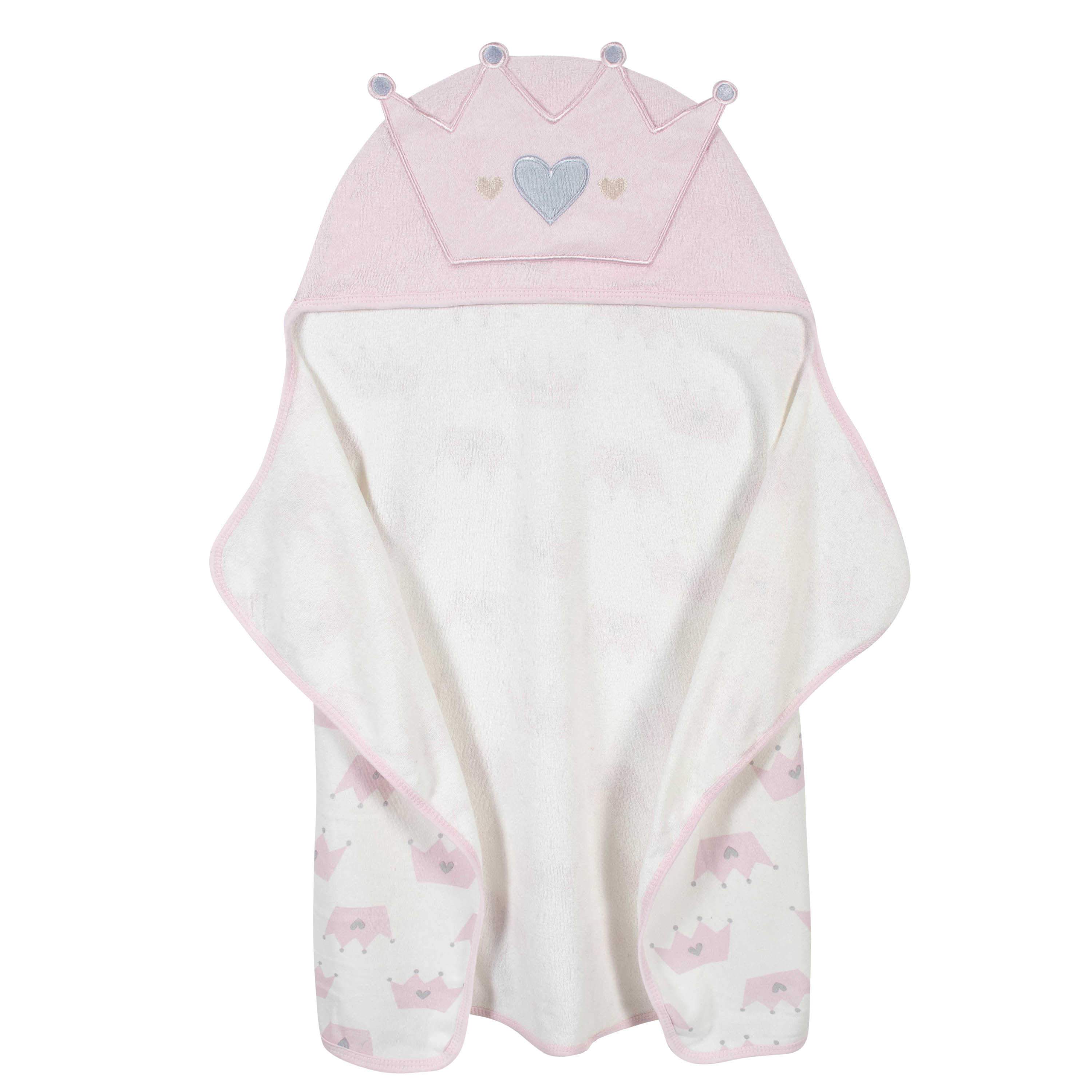 Baby Girls Princess Hooded Bath Wrap - Image 2