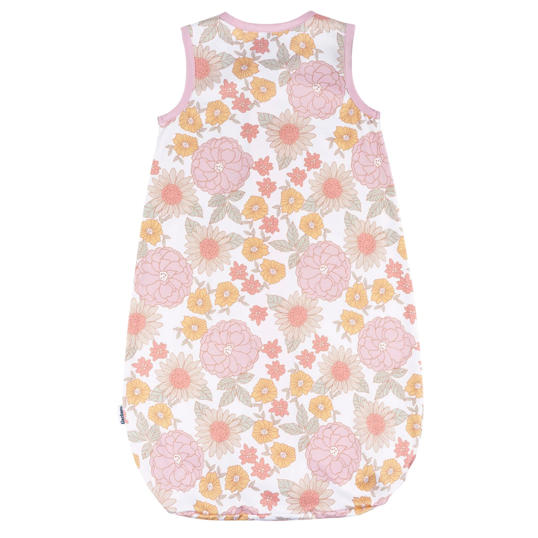 Baby Girls Retro Floral Sleepbag Wearable Blanket - Image 5