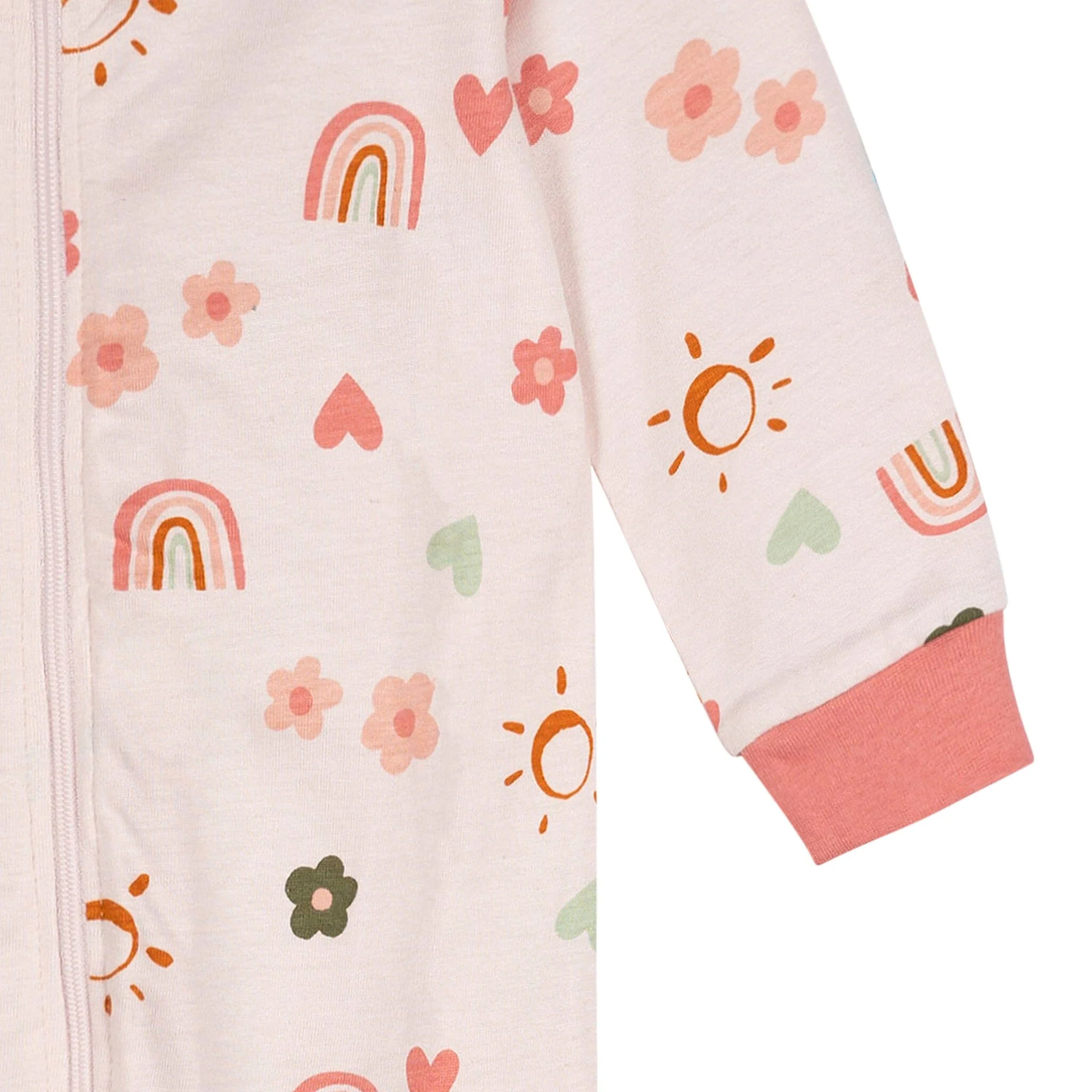 Baby Girls Sunshine & Rainbows Sleep 'N Play - Image 5