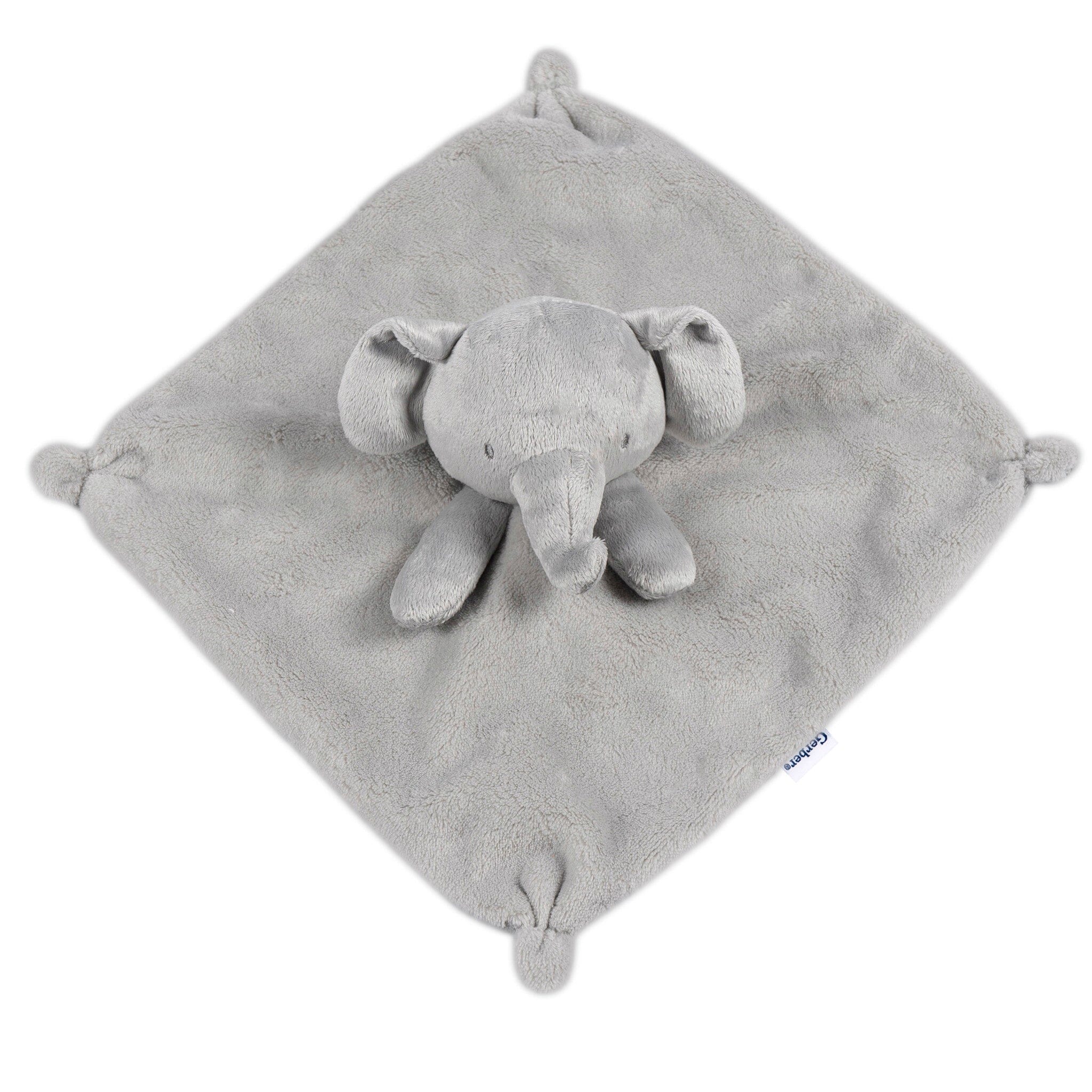 Baby Neutral Elephant Security Blanket - Image 3