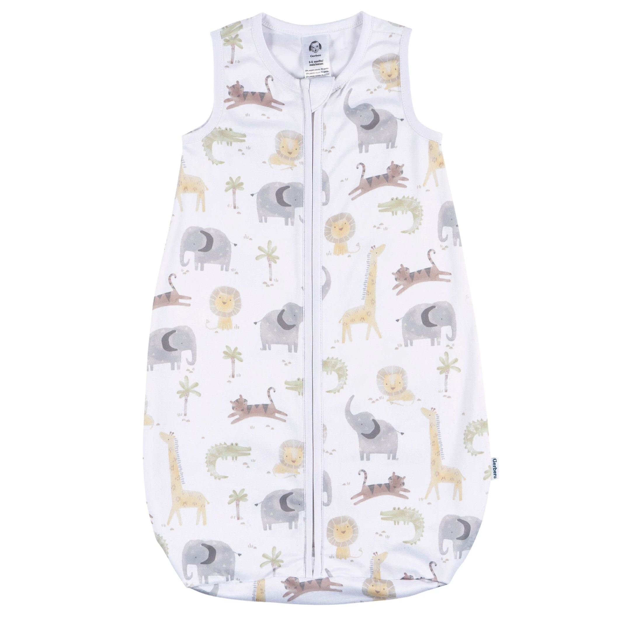 Baby Neutral Animal Geo Sleepbag Wearable Blanket