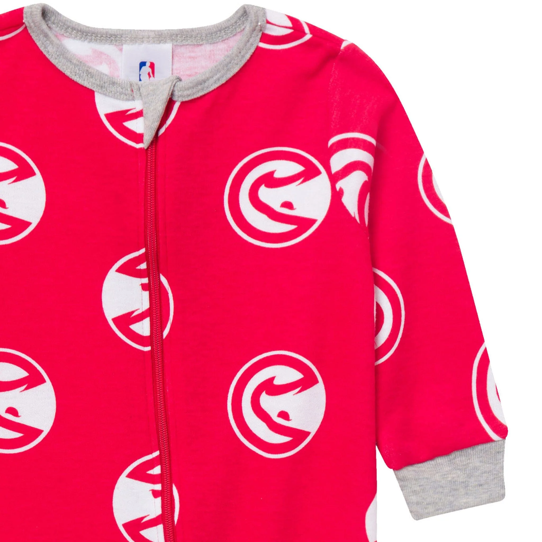 Baby Neutral Atlanta Hawks Sleep 'N Play - Image 3