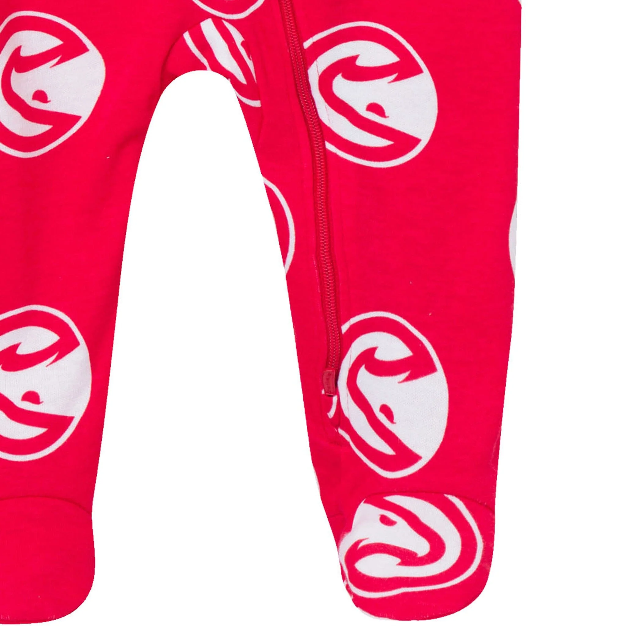 Baby Neutral Atlanta Hawks Sleep 'N Play - Image 4