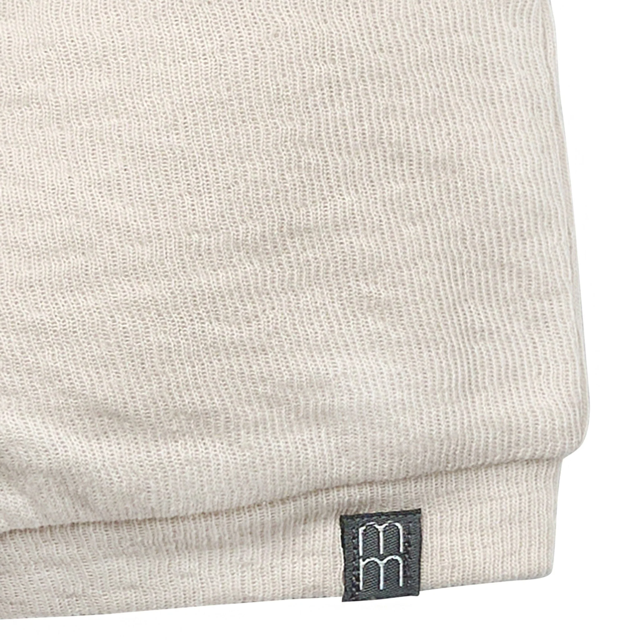 Baby Neutral Beige Cuffed Shorts - Image 4