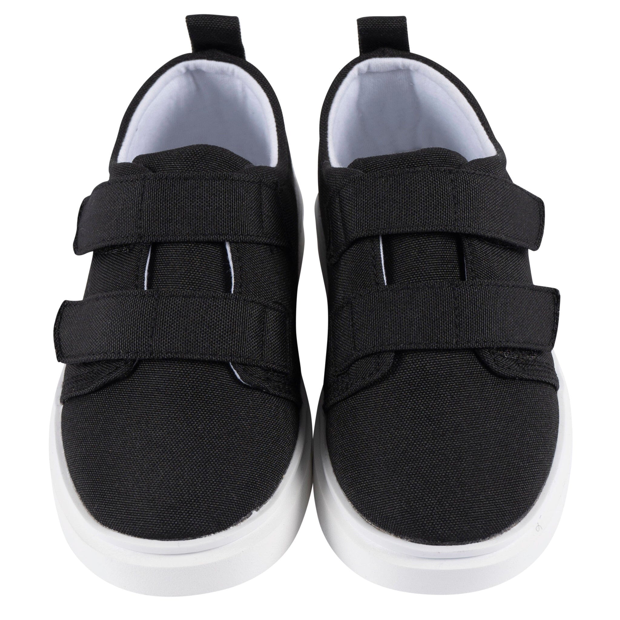 Infant & Toddler Neutral Black Strap Sneaker - Image 4