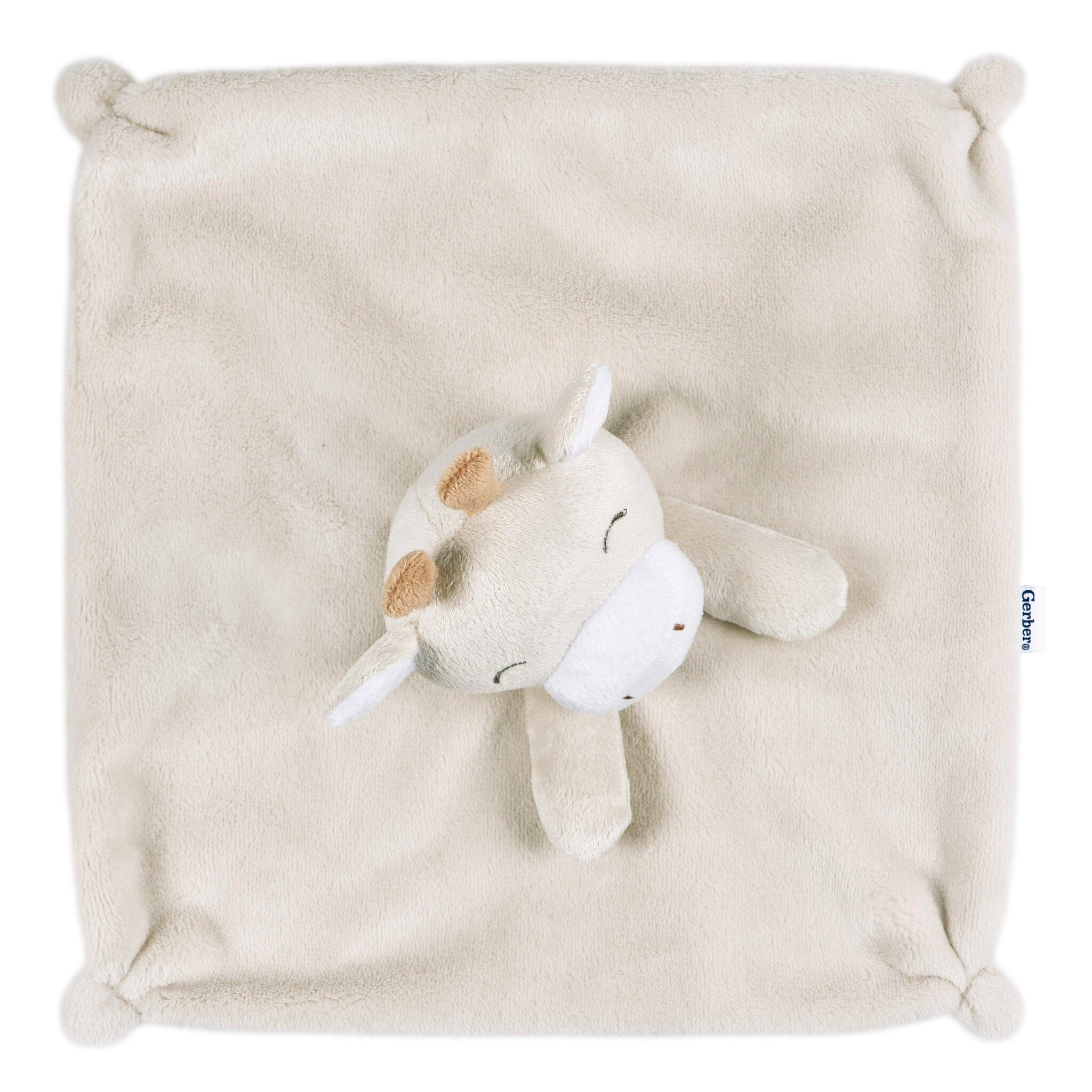 Baby Neutral Giraffe Security Blanket - Image 2