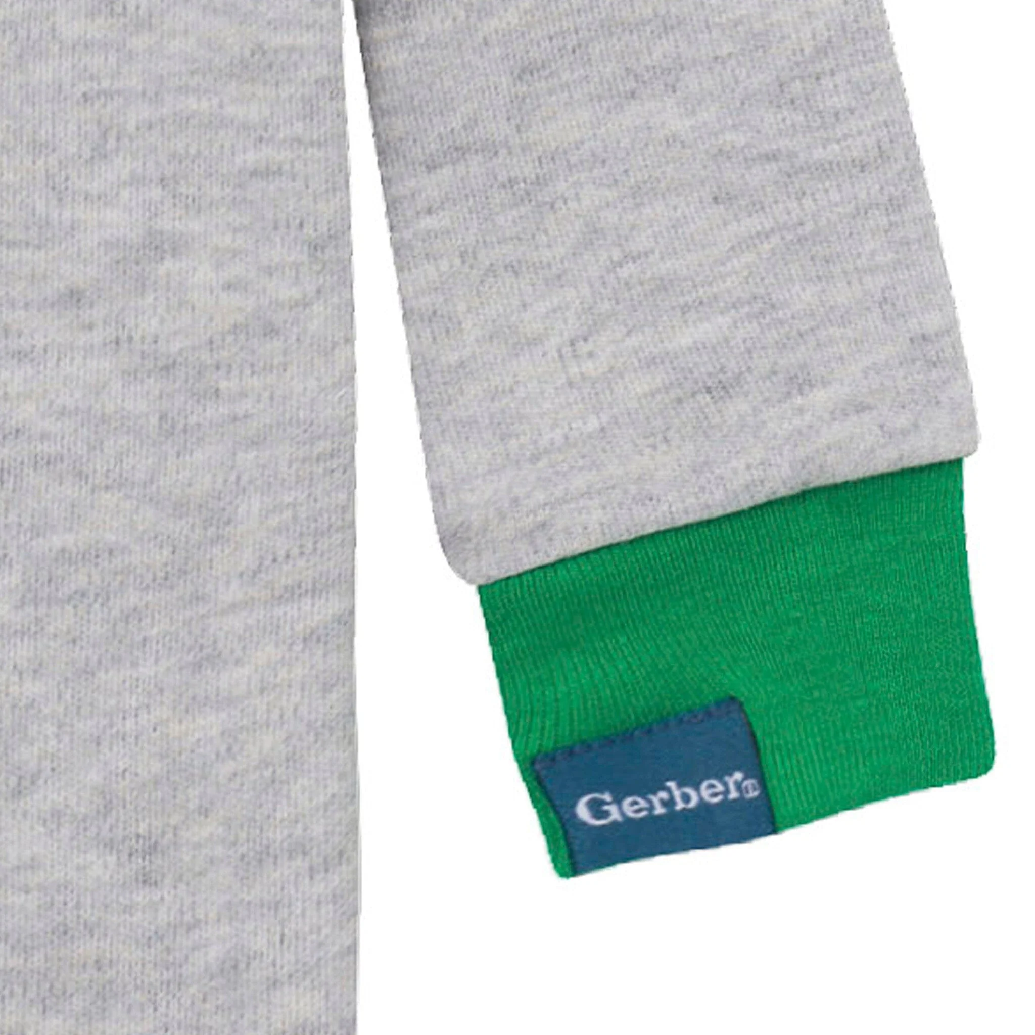 Baby Neutral Boston Celtics Footless Pajamas - Image 3