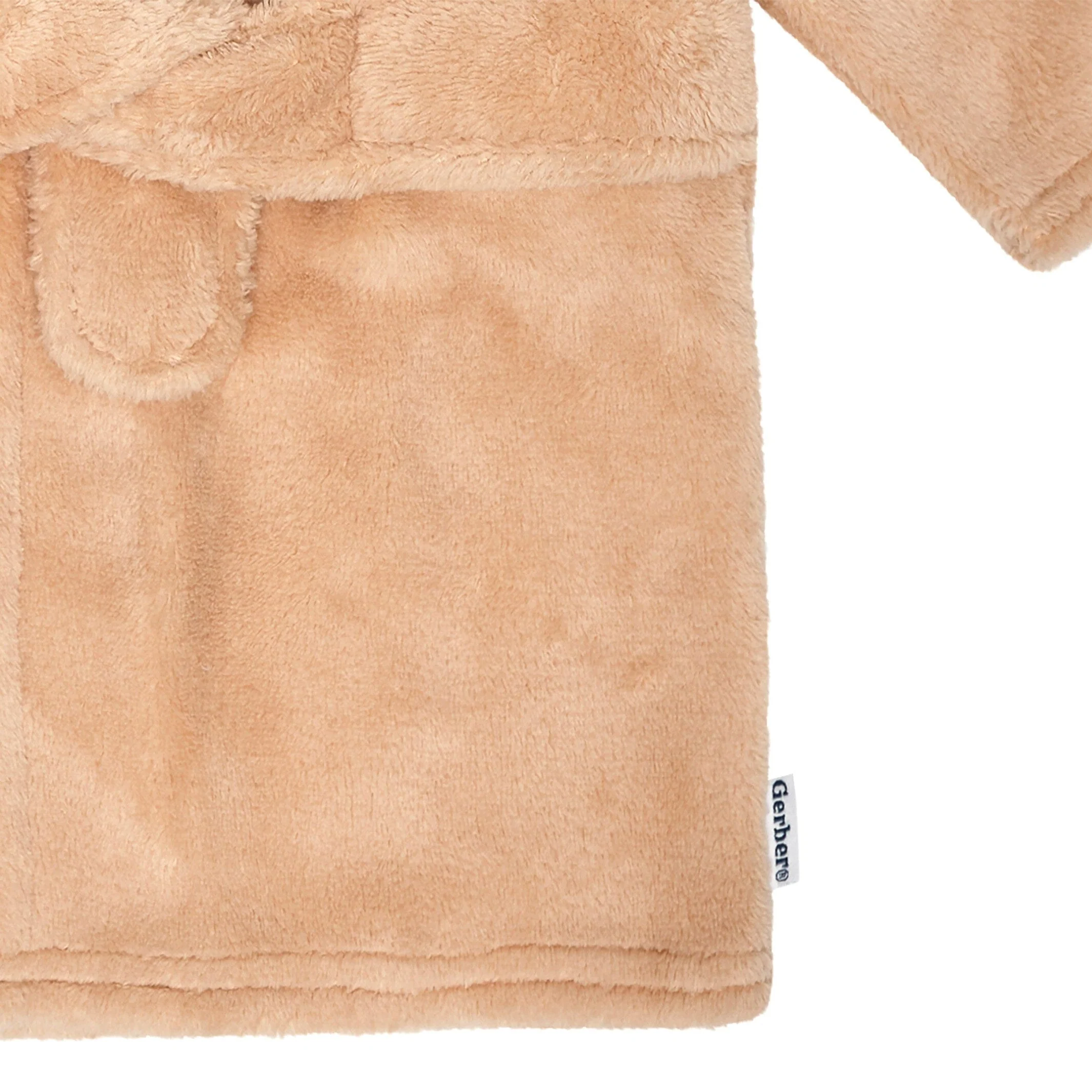 Embroidered Baby Neutral Lion Robe - Image 5