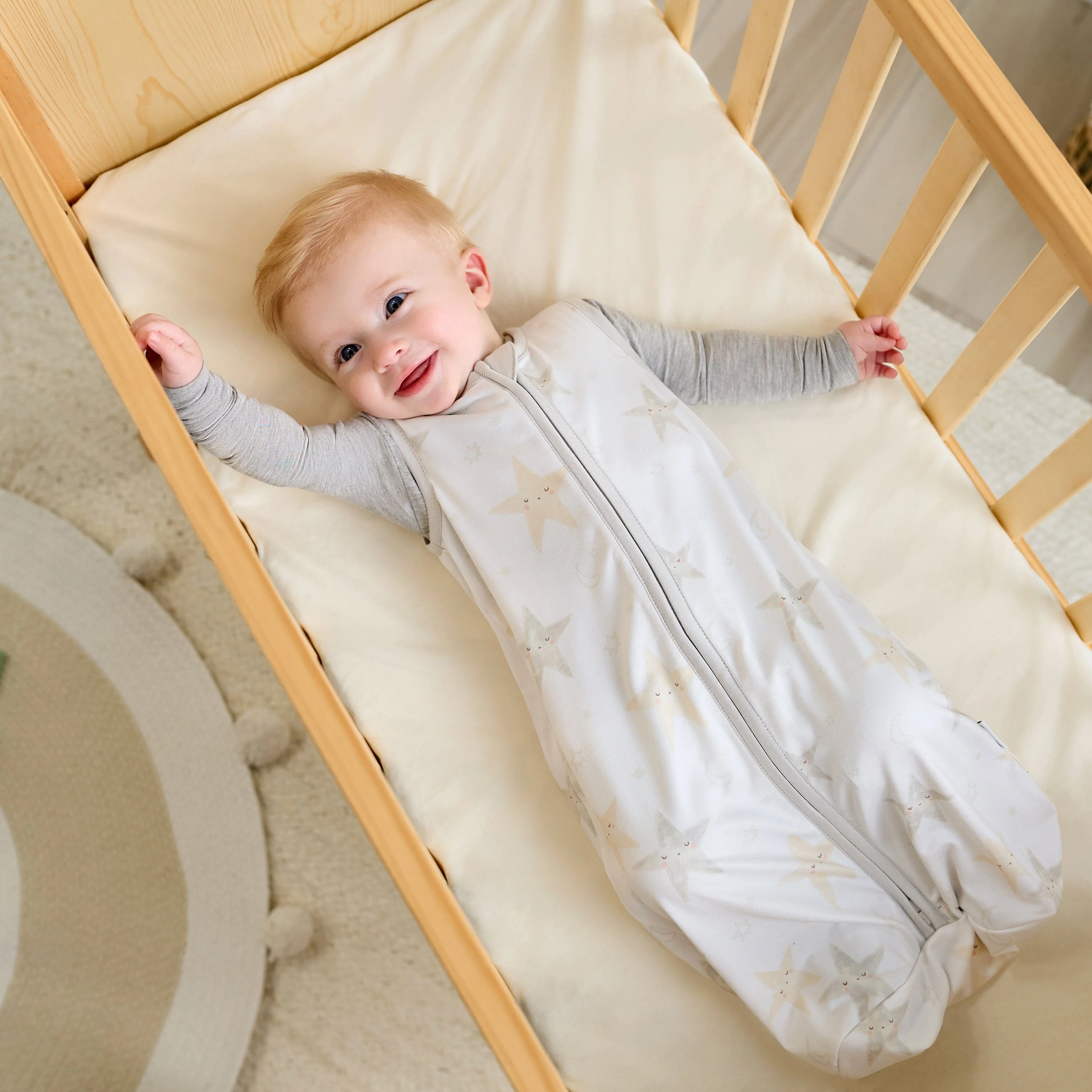 Baby Neutral Celestial Sleepbag Wearable Blanket - Image 2