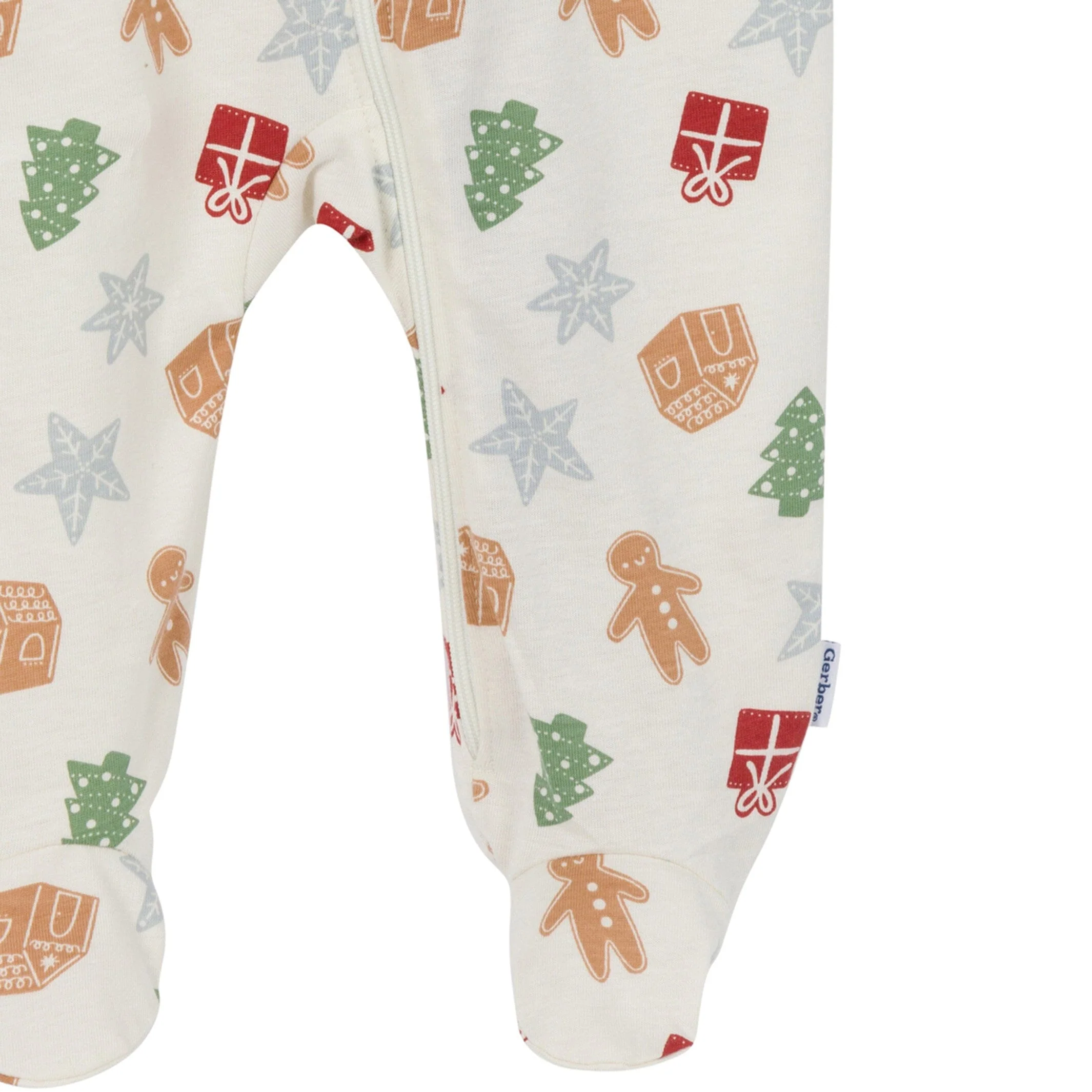Baby Neutral Gingerbread Gifts Sleep 'N Play - Image 4