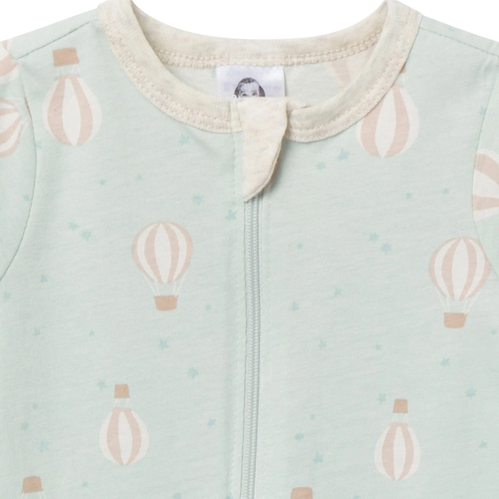 Baby Neutral Hot Air Balloons Sleep 'N Play - Image 2