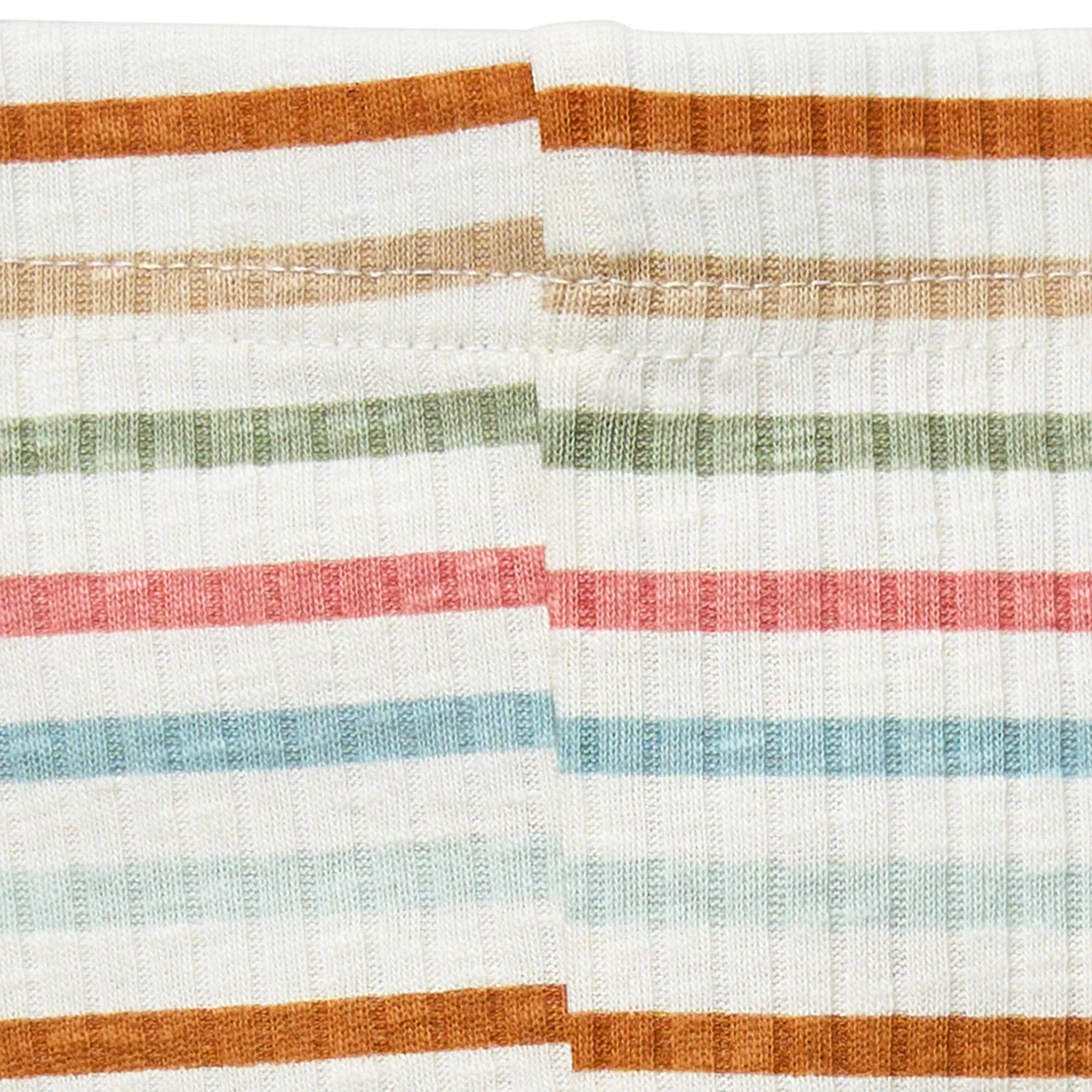 Baby Neutral Multi-Stripe Leggings - Image 2