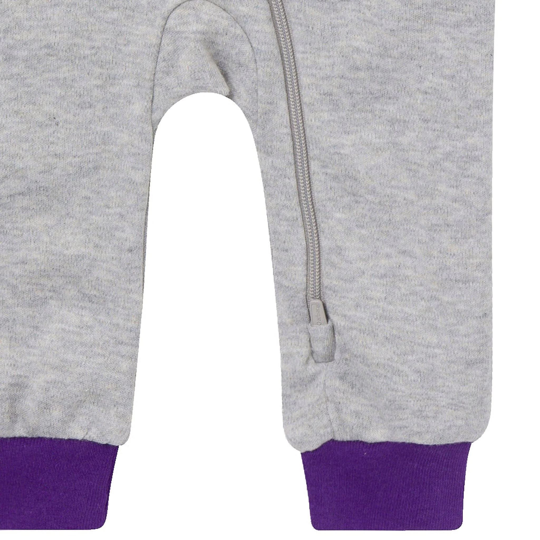 Baby Neutral Los Angeles Lakers Footless Pajamas - Image 4
