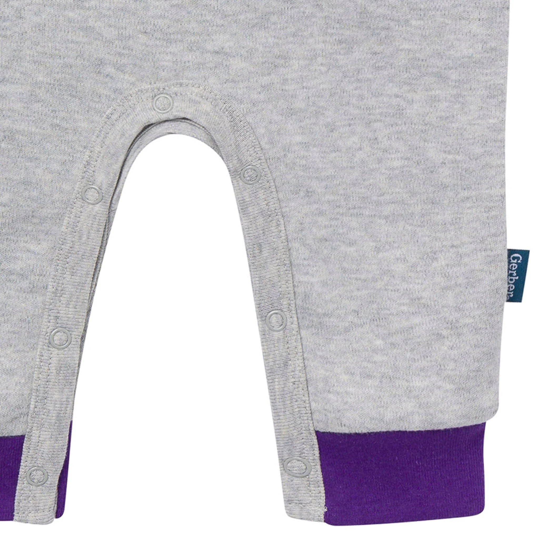 Baby Neutral Los Angeles Lakers Romper - Image 4