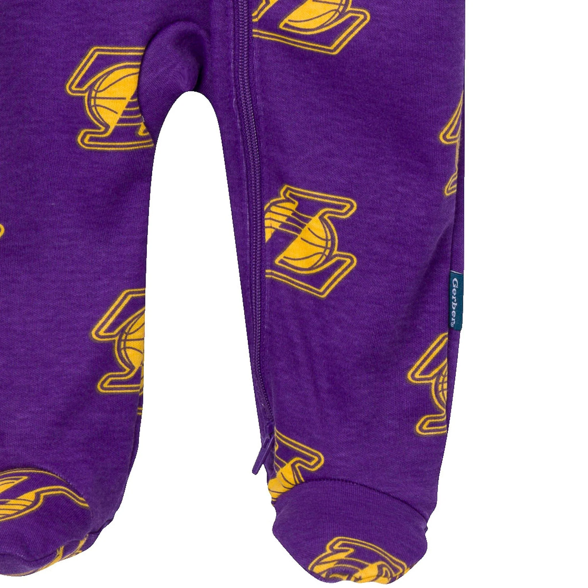 Baby Neutral Los Angeles Lakers Sleep 'N Play - Image 4