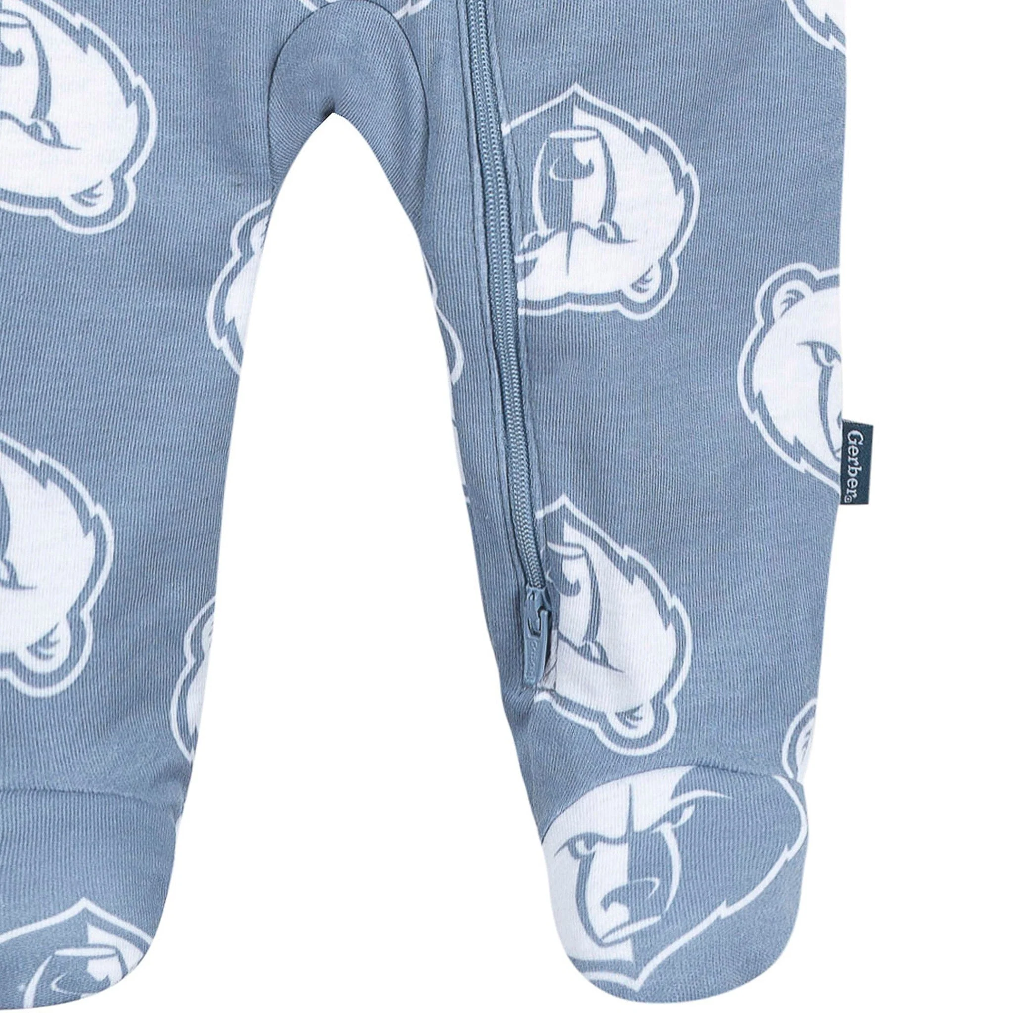 Baby Neutral Memphis Grizzlies Sleep 'N Play - Image 4