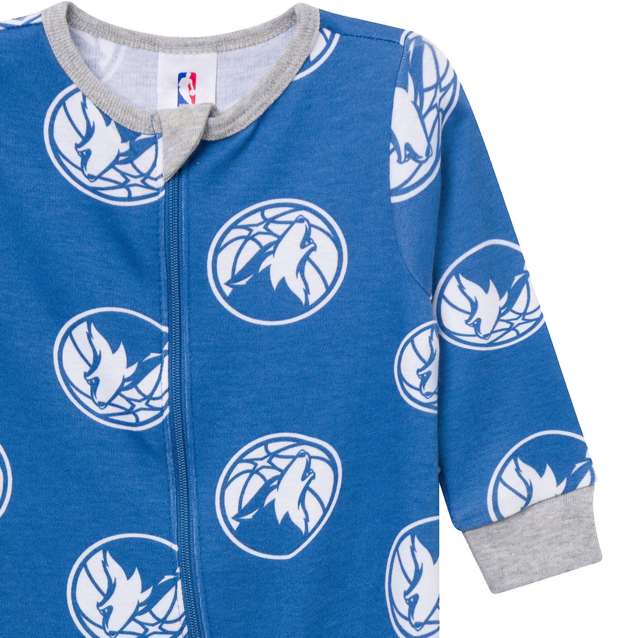 Baby Neutral Minnesota Timberwolves Sleep 'N Play - Image 3