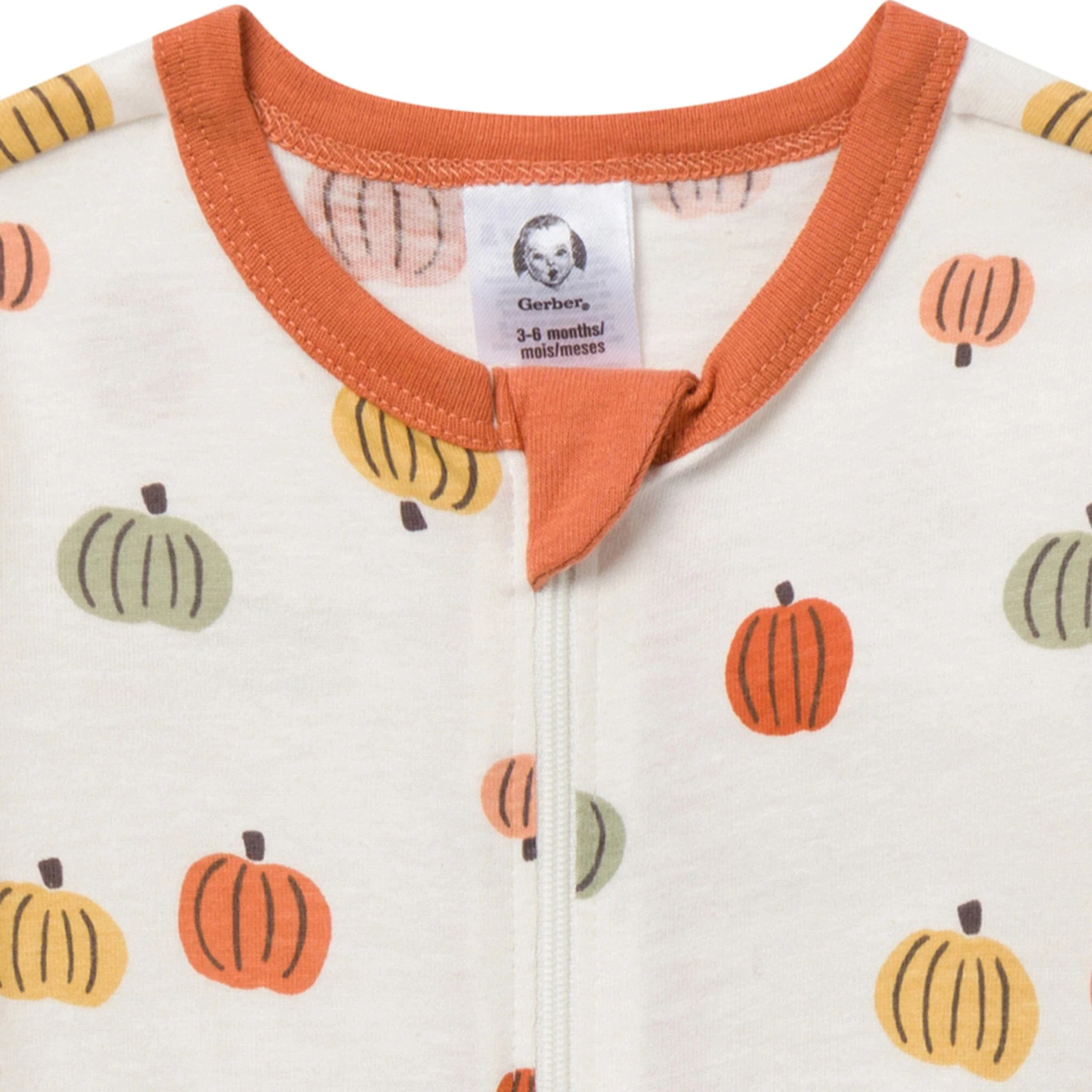 Baby Neutral Multi-Color Pumpkins Sleep 'N Play - Image 4