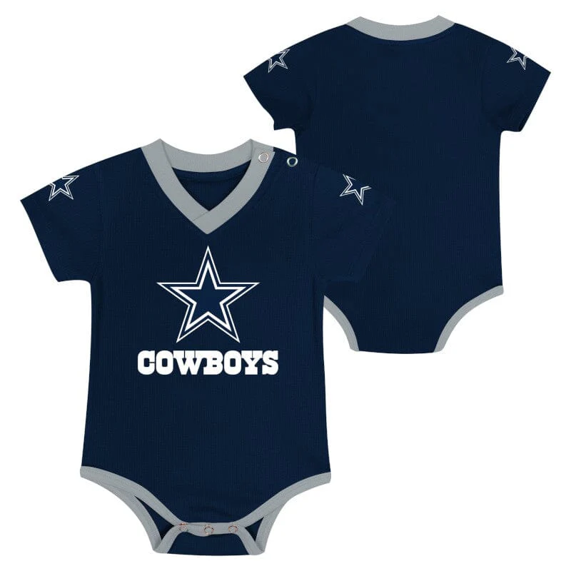 Dallas Cowboys Short Sleeve Team Captain "Jersey" Bodysuit - Image 2