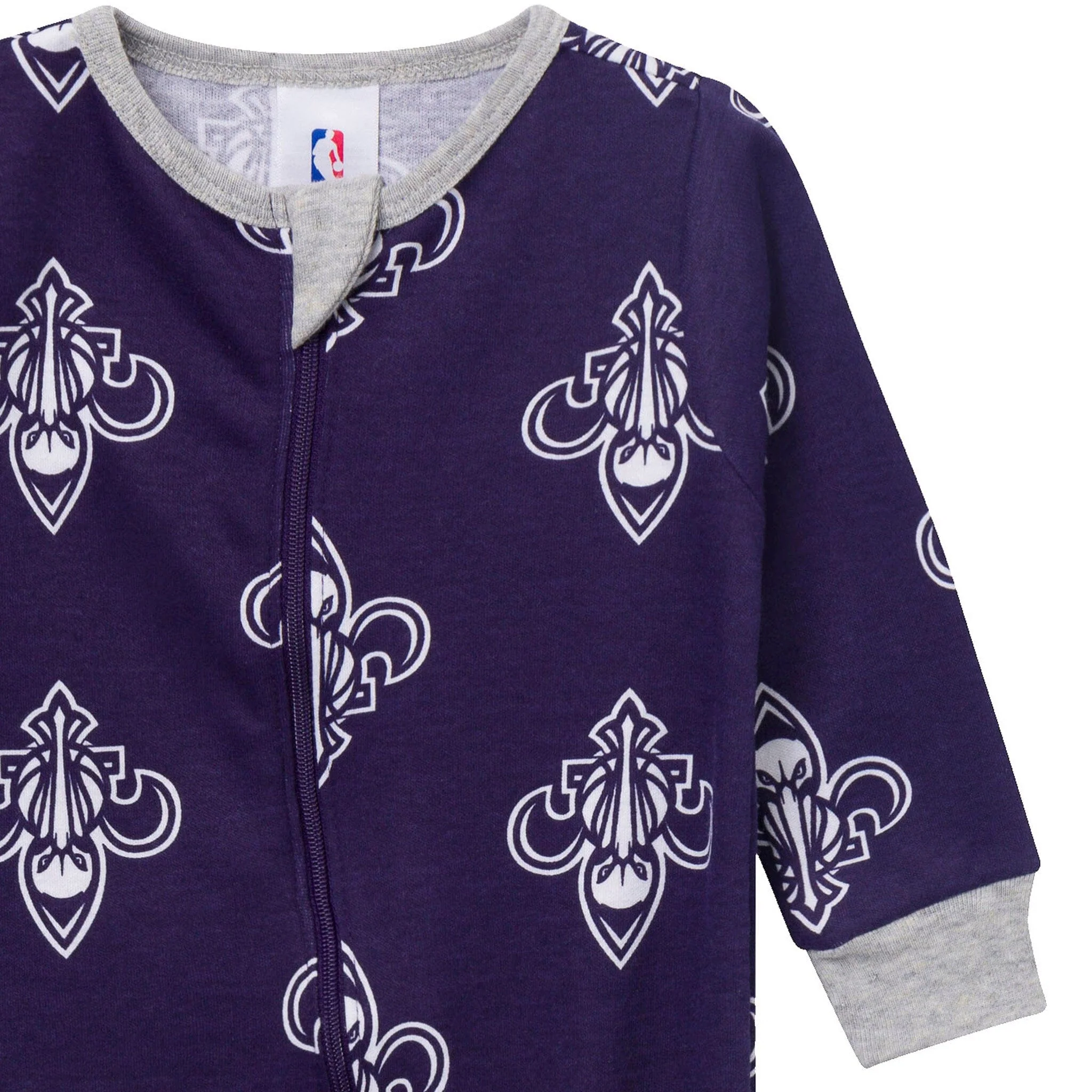 Baby Neutral New Orleans Pelicans Sleep 'N Play - Image 3