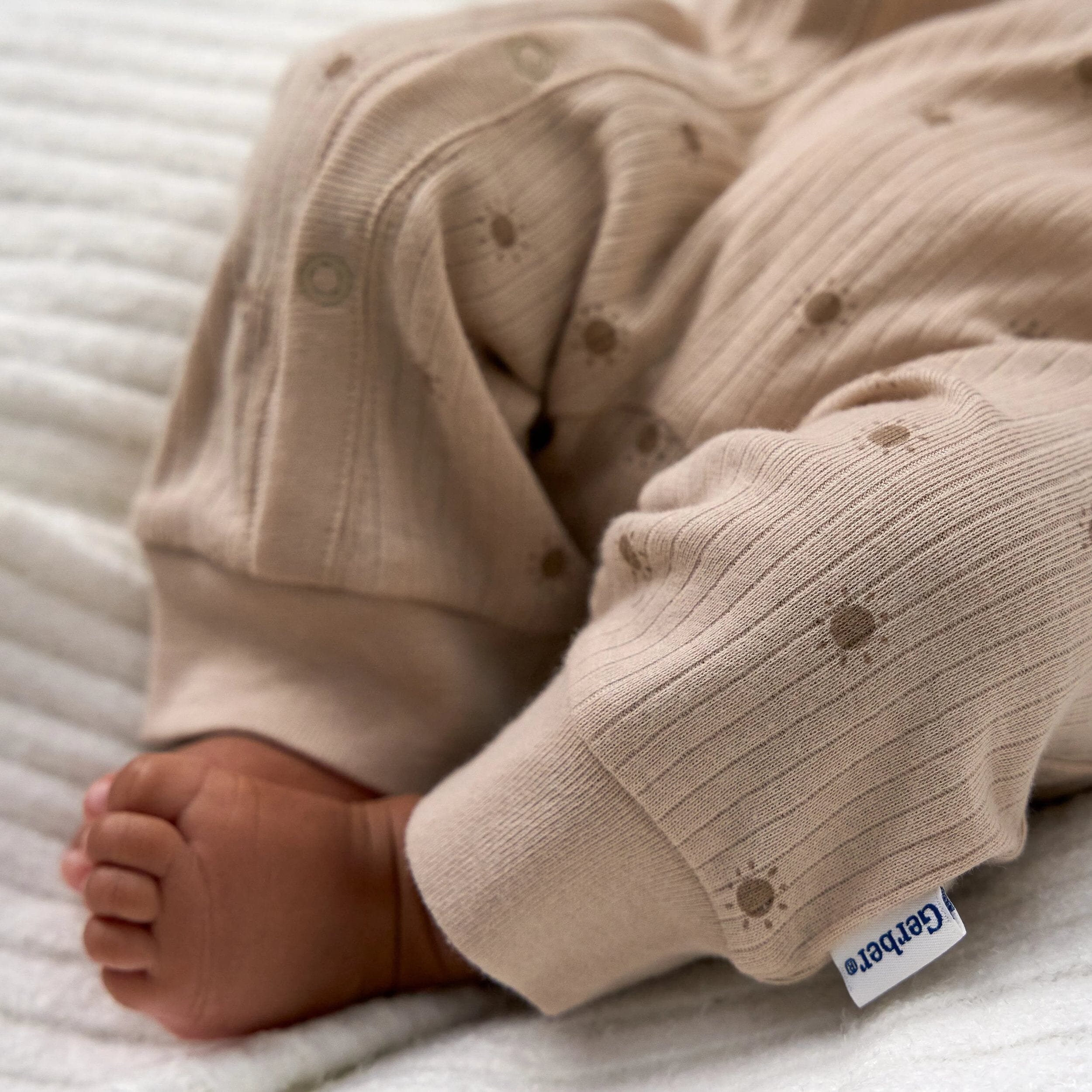 Baby Neutral Suns Footless Pajamas - Image 3