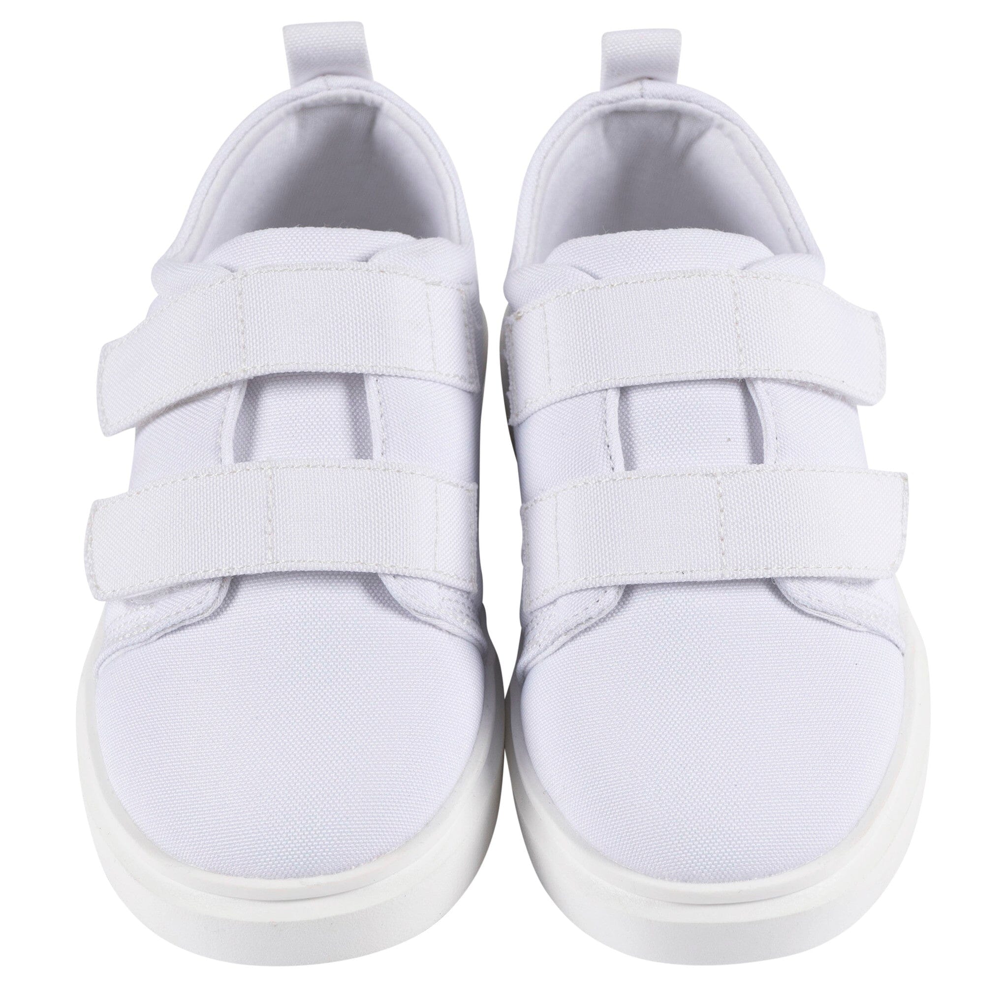 Infant & Toddler Neutral White Strap Sneaker - Image 5