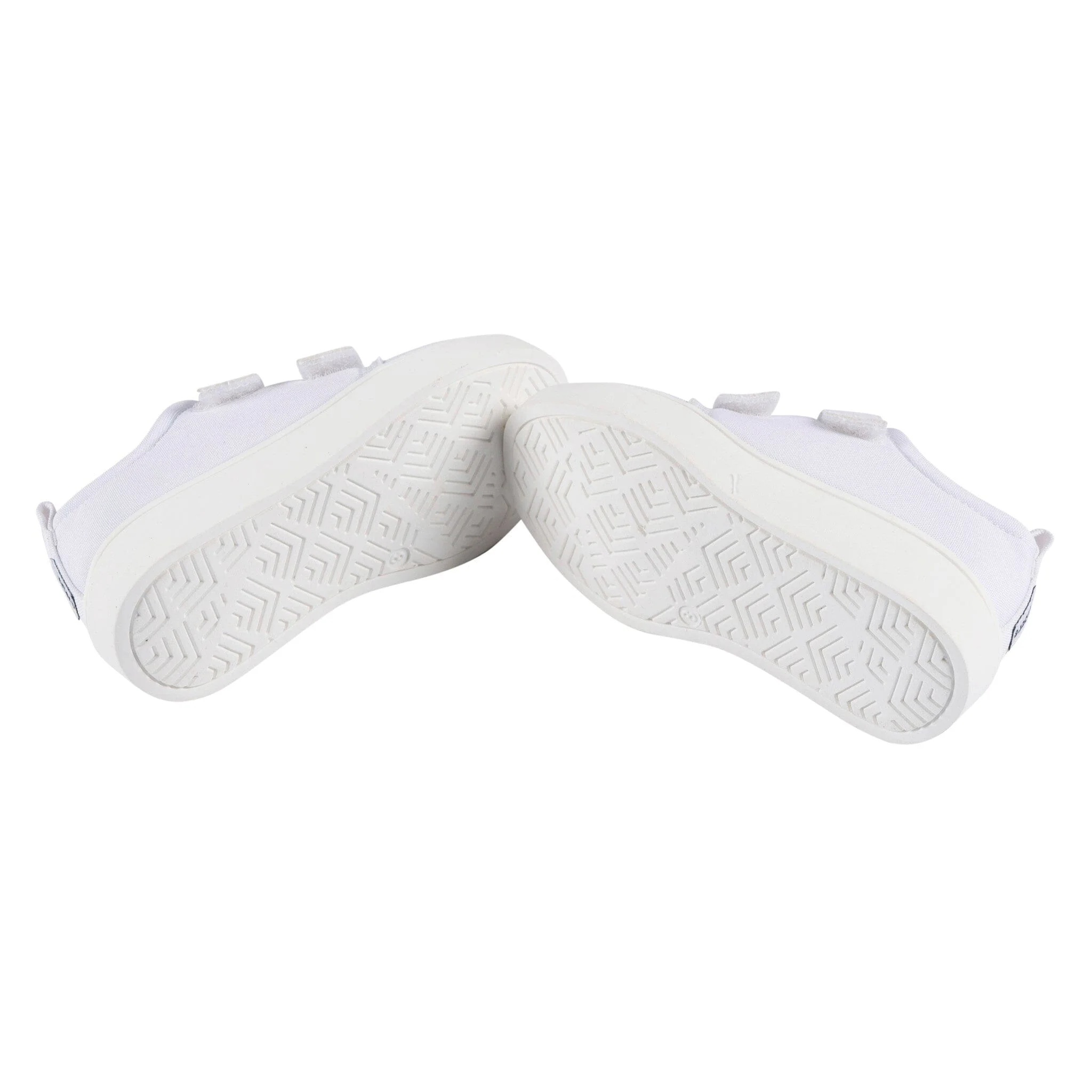 Infant & Toddler Neutral White Strap Sneaker - Image 6