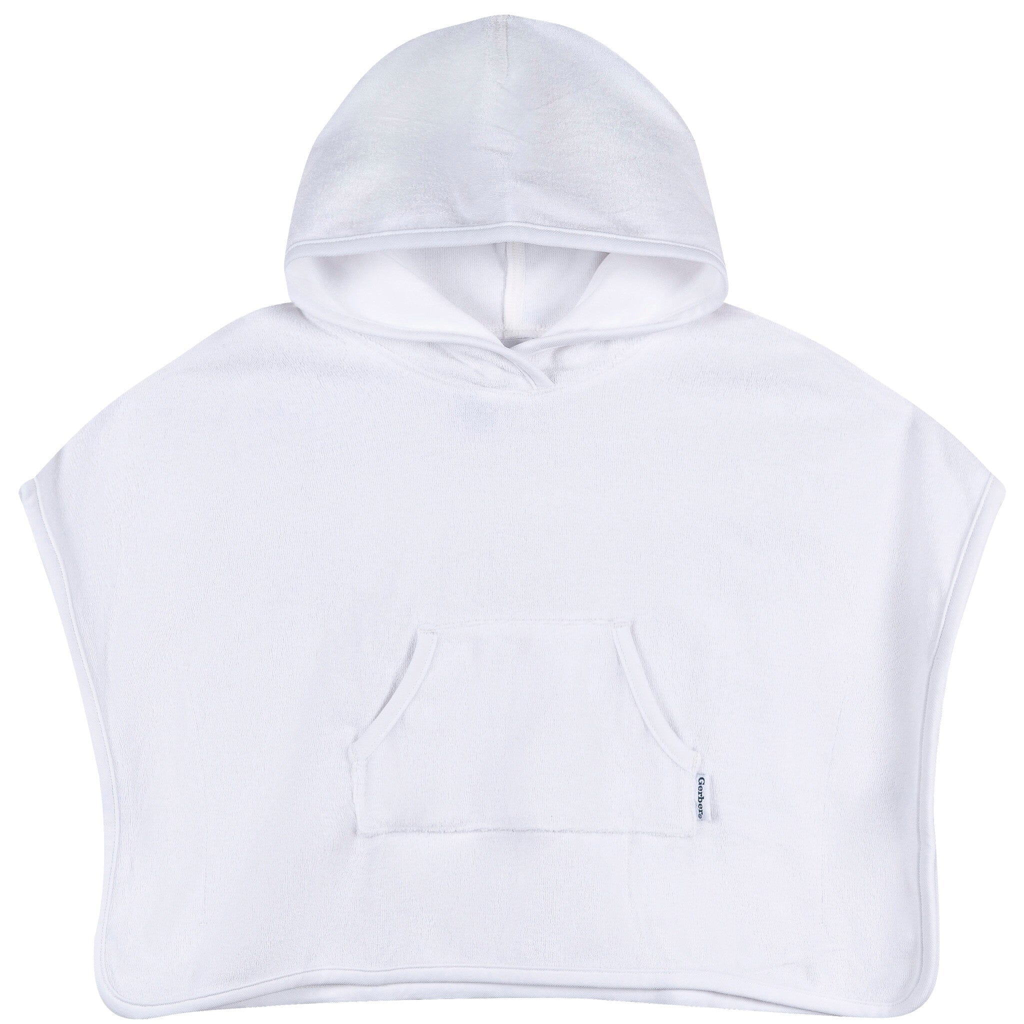 Baby & Toddler Neutral White Hooded Swim Coverup