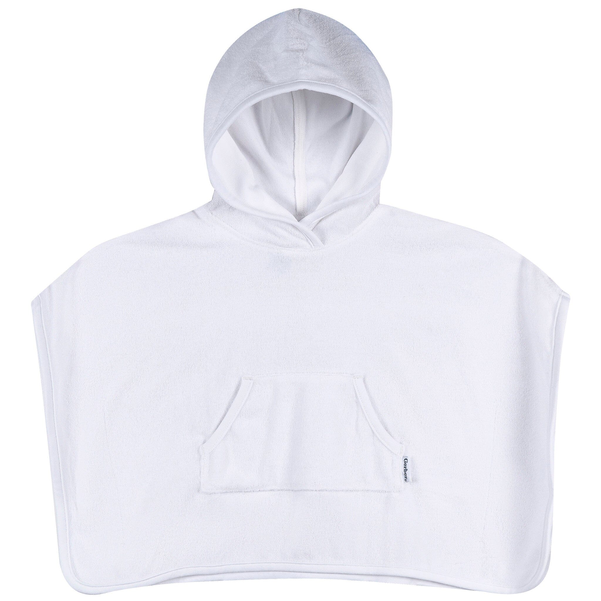Baby & Toddler Neutral White Hooded Swim Coverup - Image 2