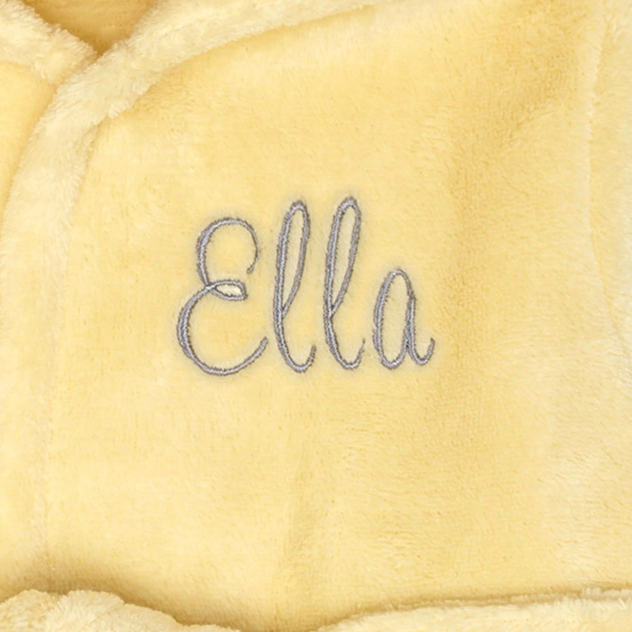Embroidered Baby Neutral Giraffe Robe - Image 2