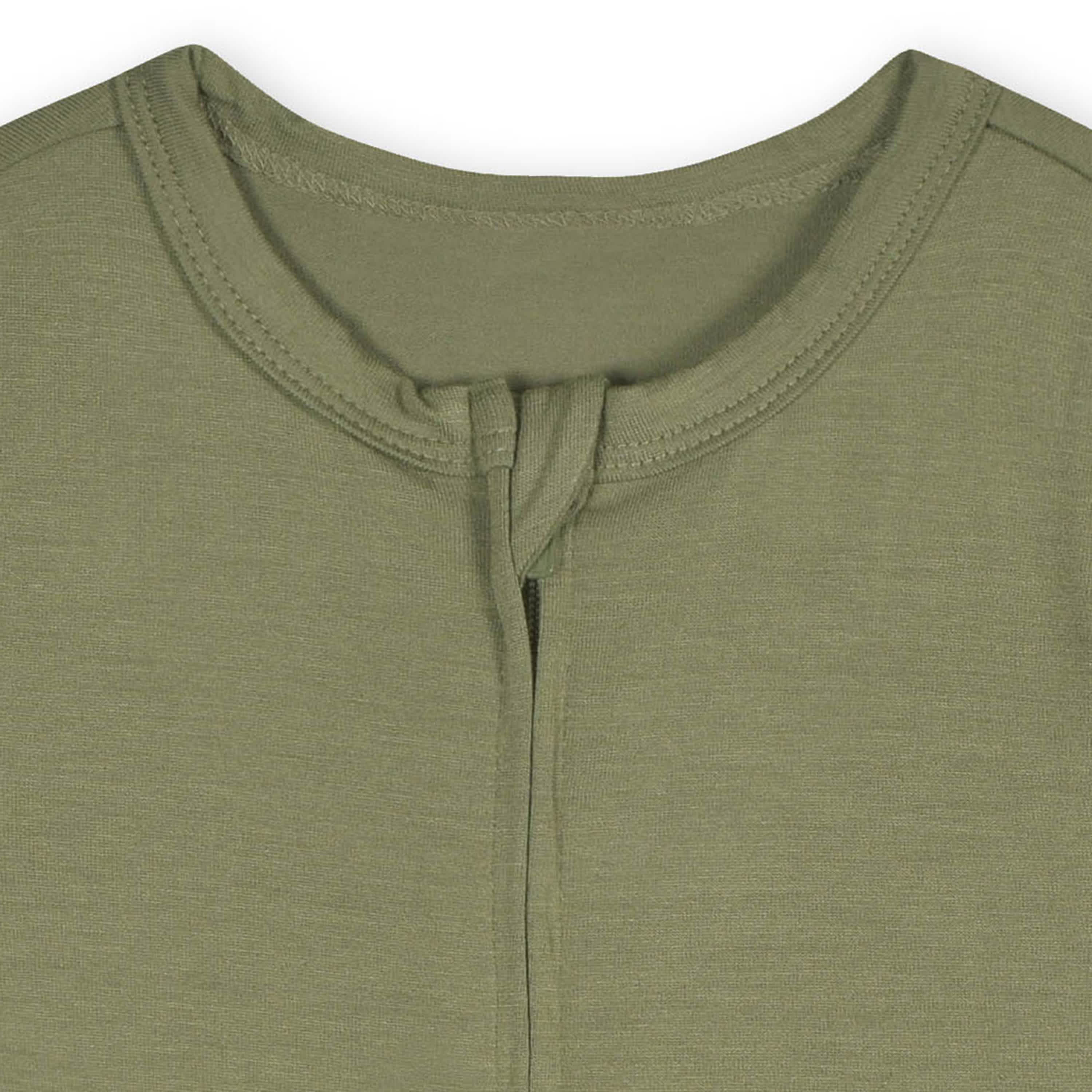 Baby Moss Buttery Soft Viscose Made from Eucalyptus Snug Fit Romper - Image 5