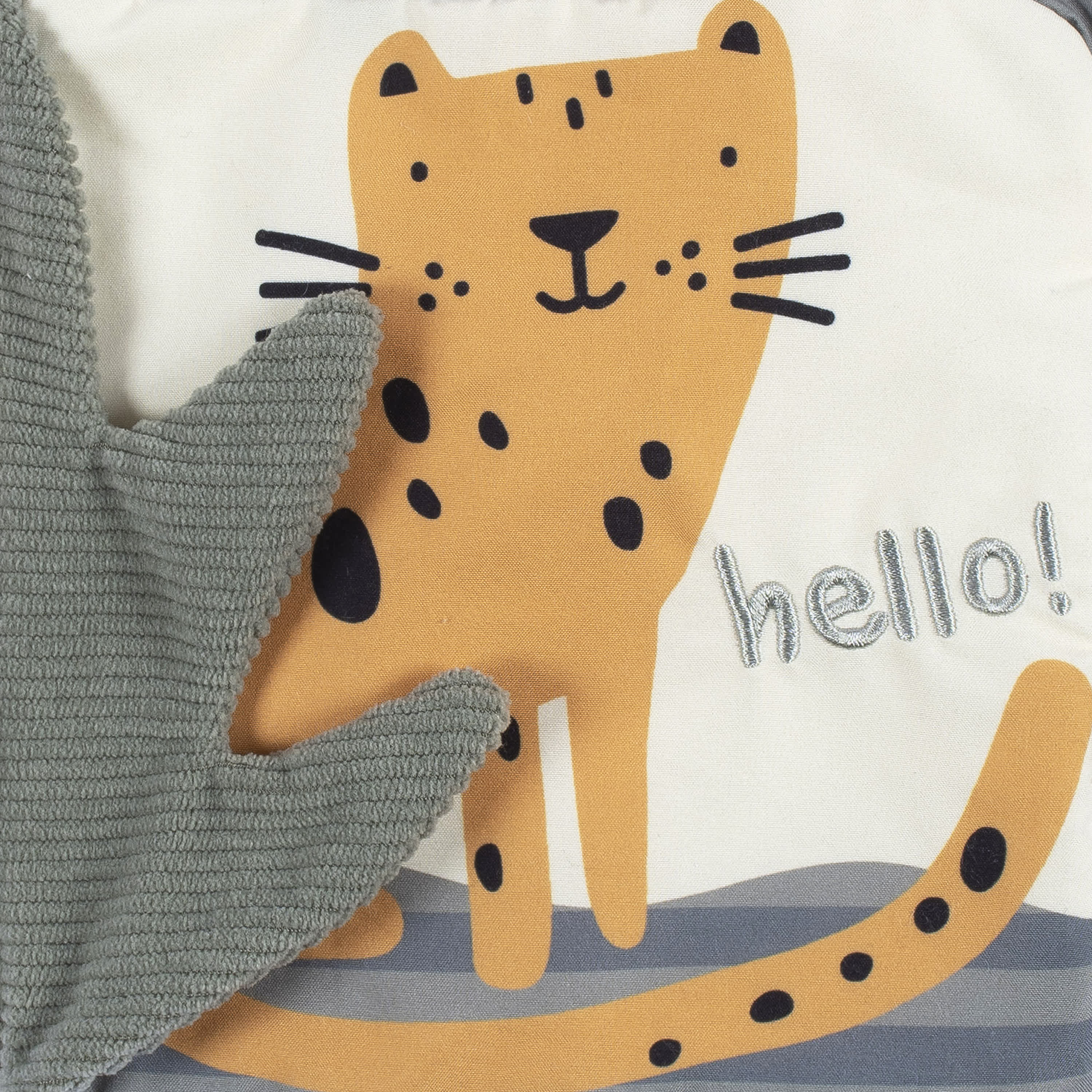 Baby Boys Cheetah Crinkle Toy - Image 4