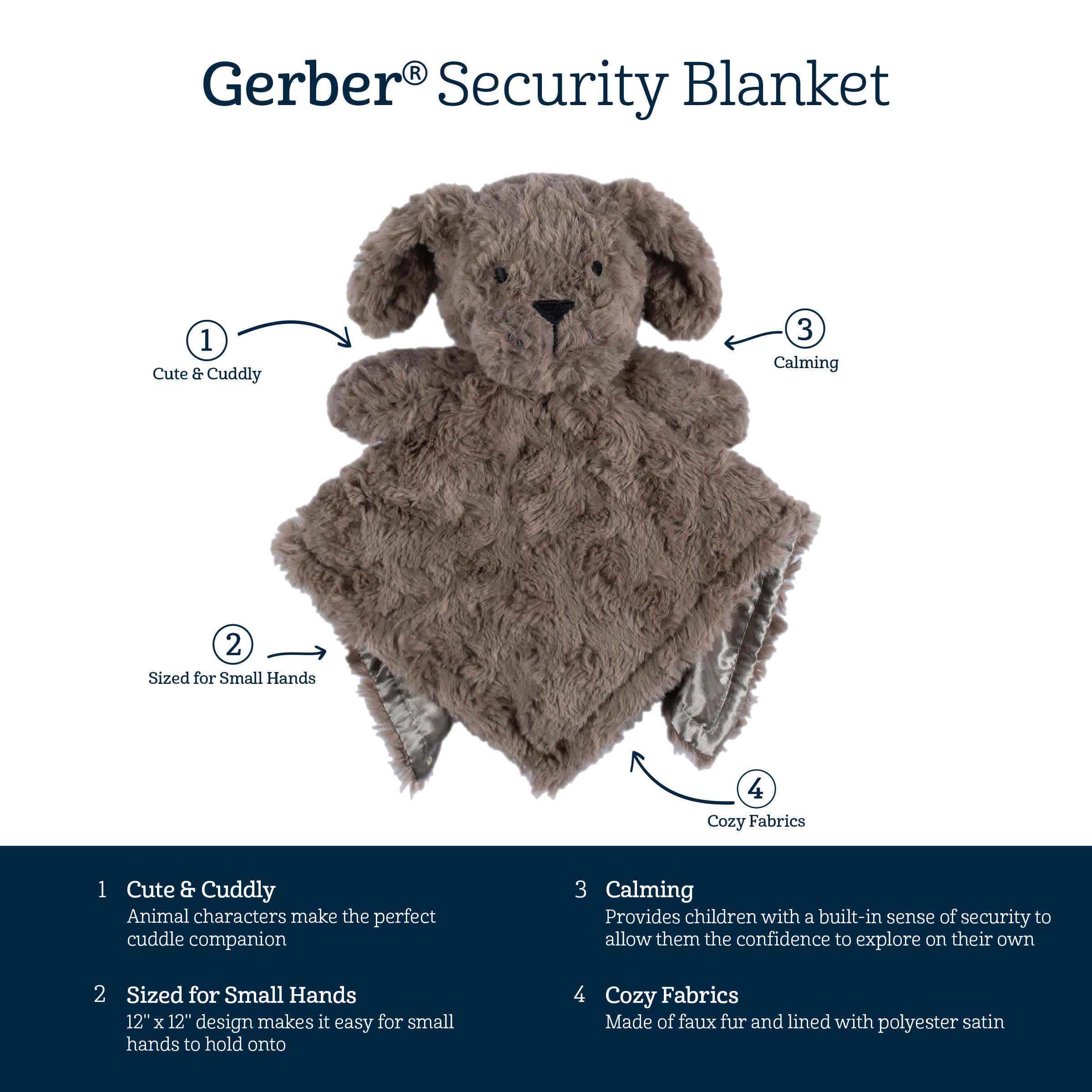 Baby Boys Puppy Security Blanket - Image 7