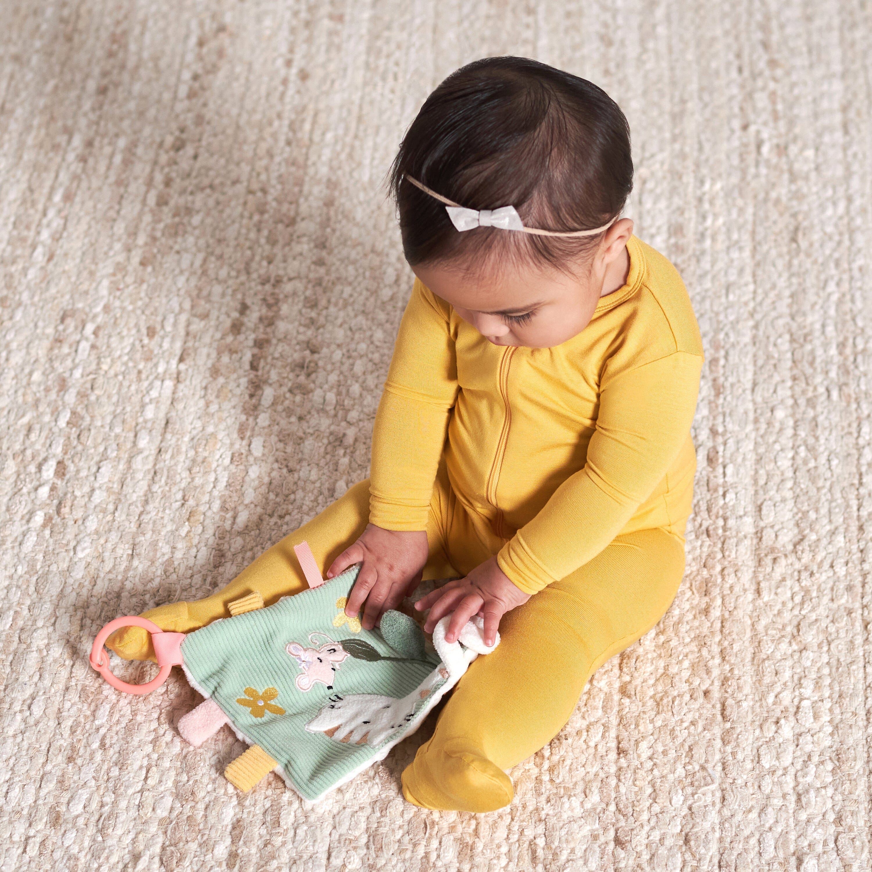 Baby Girls Cat & Mouse Crinkle Toy - Image 4