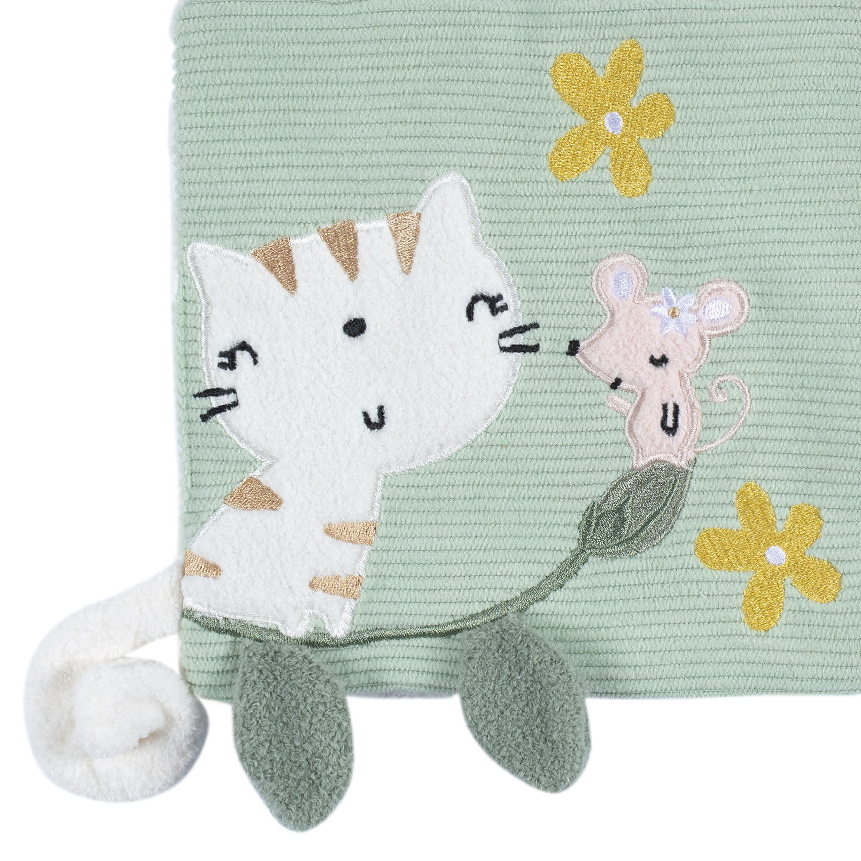 Baby Girls Cat & Mouse Crinkle Toy - Image 5