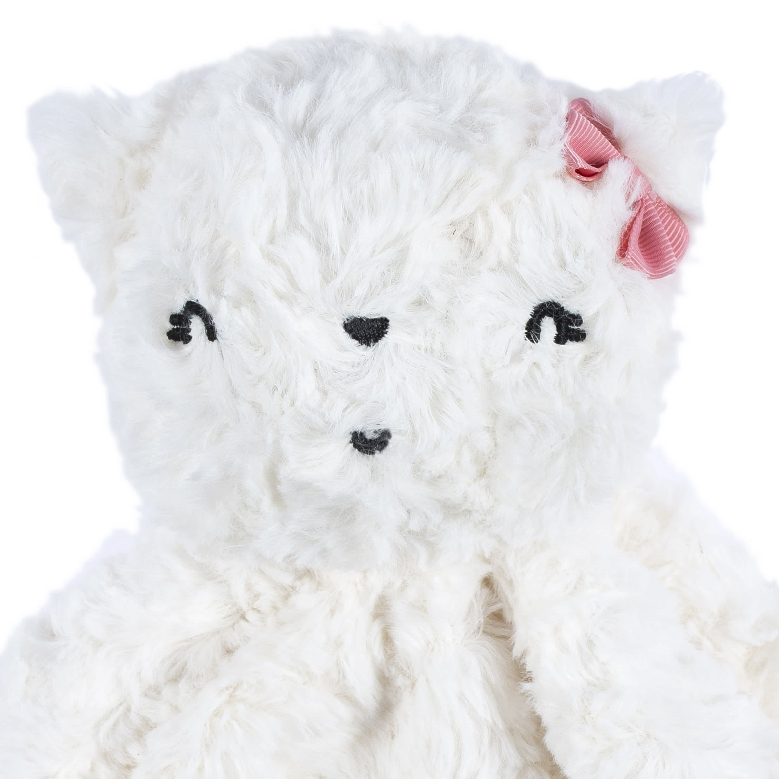 Embroidered Baby Girls Cat Security Blanket - Image 5