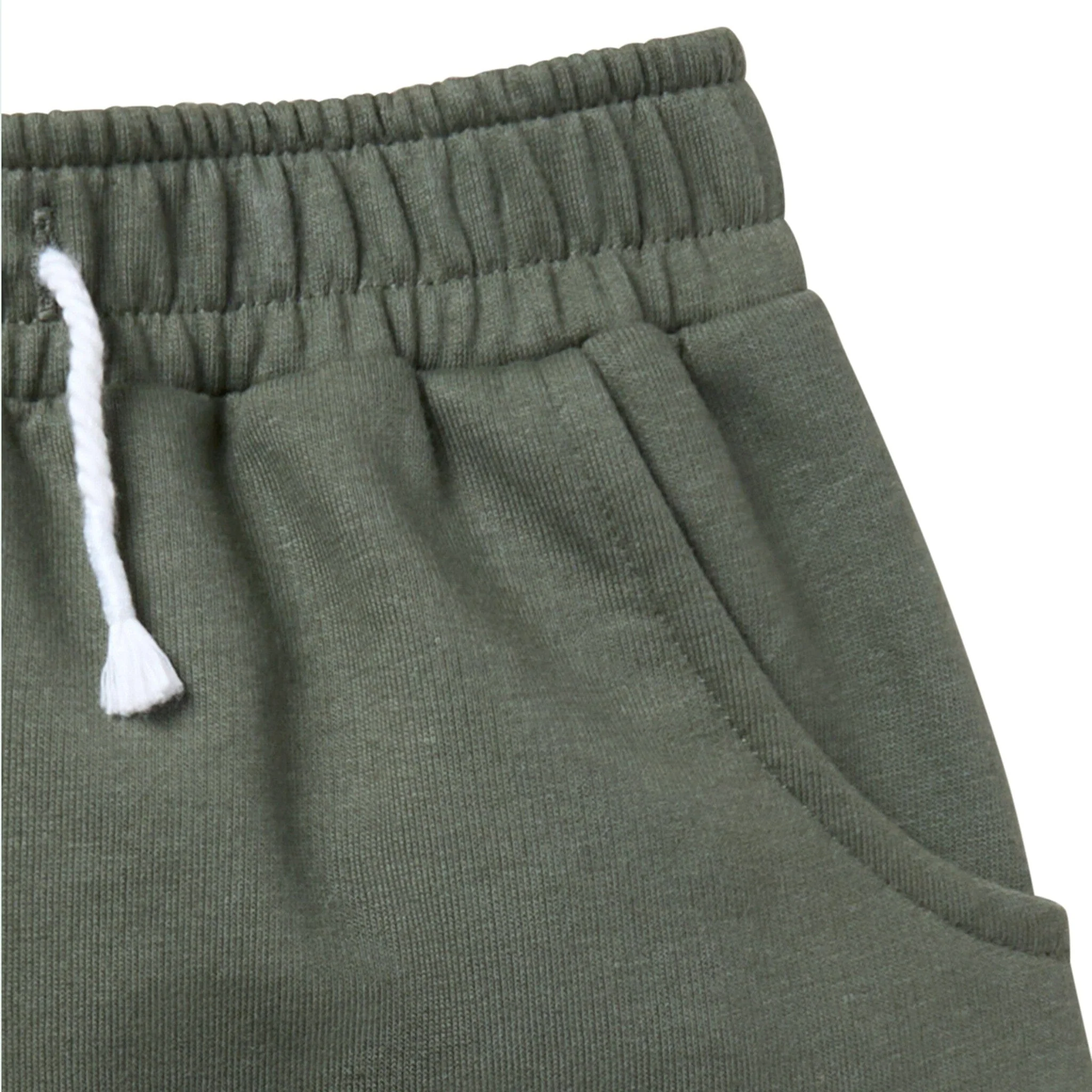 Infant & Toddler Boys Dark Green Harem Shorts - Image 5